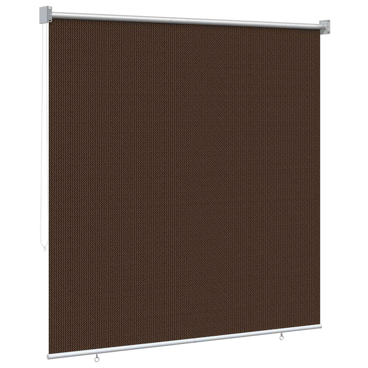 vidaXL Ρολό Εξωτερικού Χώρου 90% Φραγμός UV Καφέ 120 x 230 cm HDPE