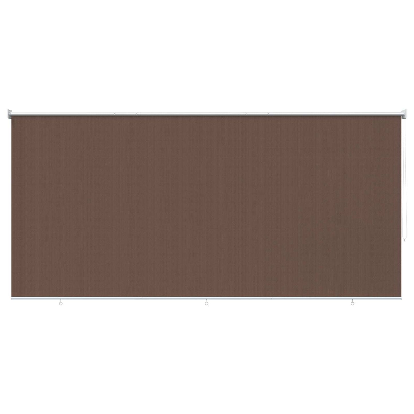 vidaXL Ρολό Εξωτερικού Χώρου 90% Φραγμός UV Taupe 240 x 140 cm HDPE
