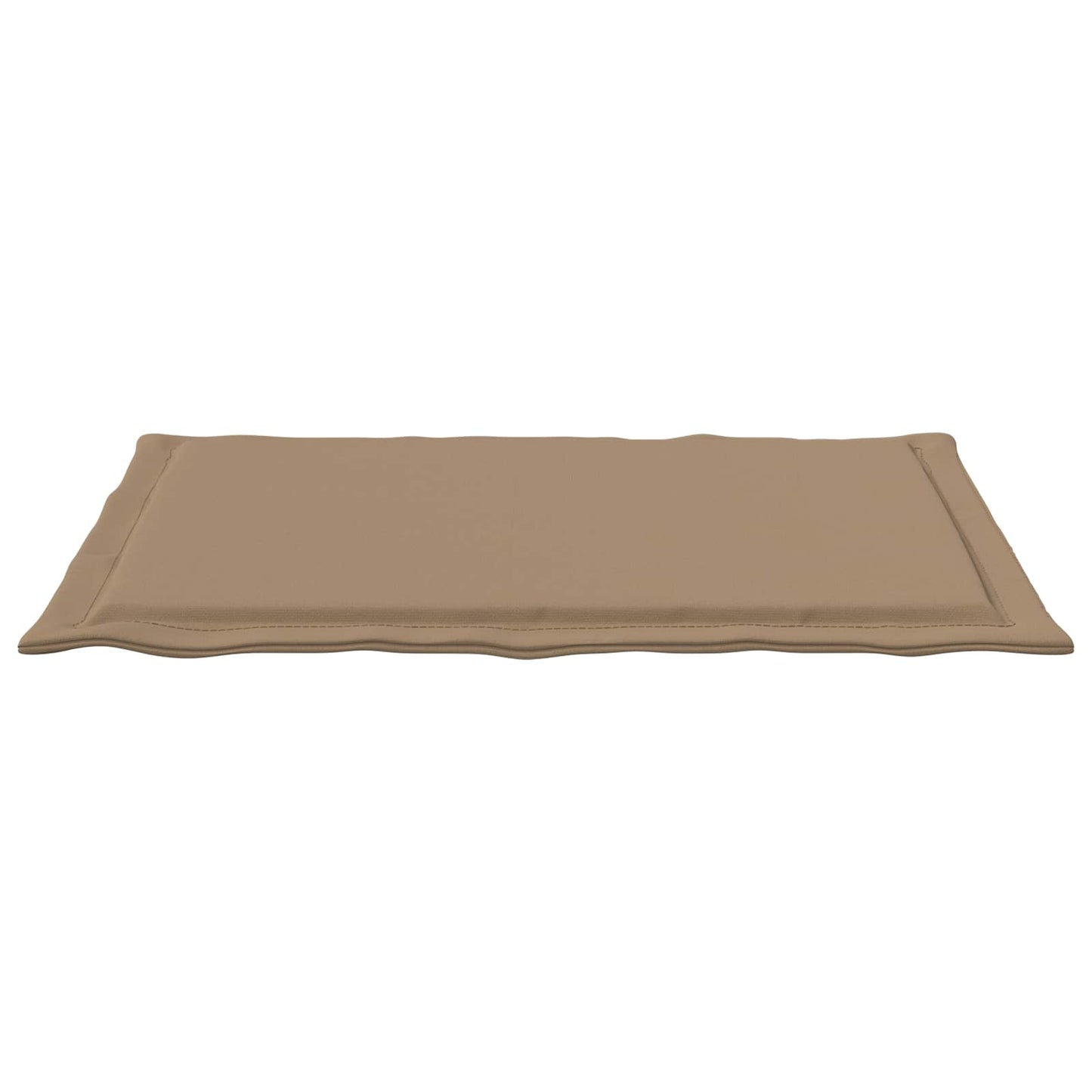 vidaXL Μαξιλάρια καθισμάτων 2 pcs Πολυεστέρας Taupe 47 x 36 x 2 εκ.