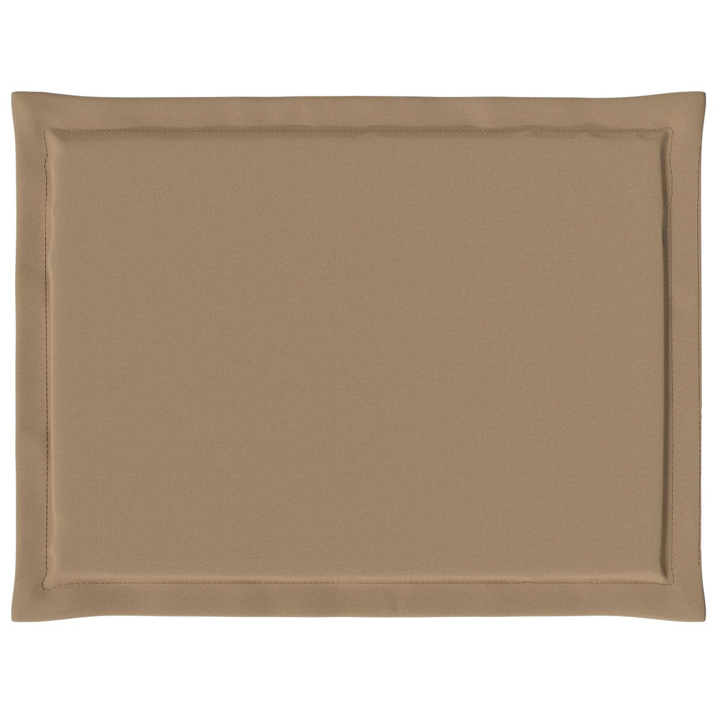 vidaXL Μαξιλάρια καθισμάτων 4 pcs Πολυεστέρας Taupe 47 x 36 x 2 εκ.