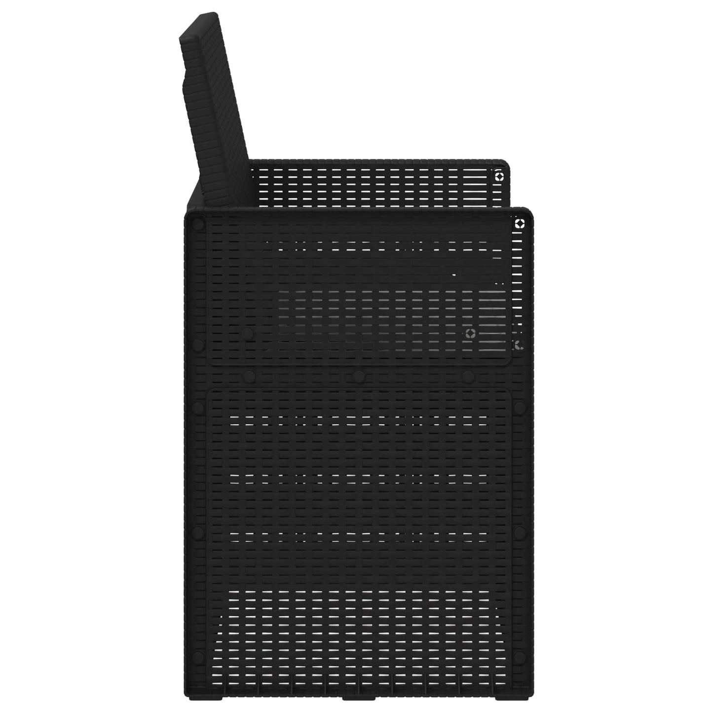 vidaXL Καρέκλες Εστιατορίου Κήπου 2 pcs Ανθρακί και Ανοιχτό γκρι PP