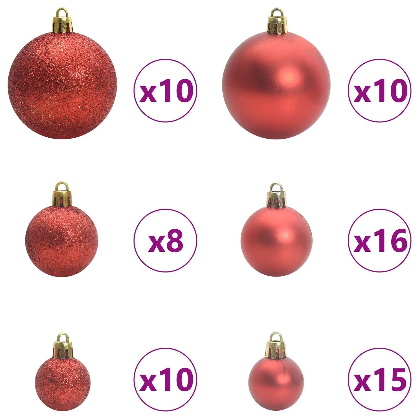 vidaXL Τεχνητό Χριστουγεννιάτικο Δέντρο Λευκό 240 cm PVC και Χάλυβας