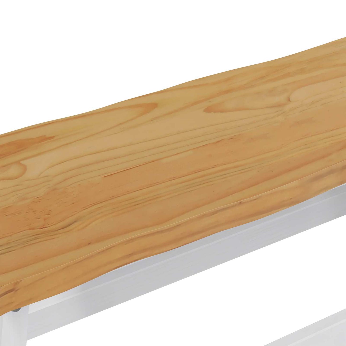 VidaXL Καθιστικό Σαλονιού EKAI Λευκό 91,5 x 29 x 45,5 εκ