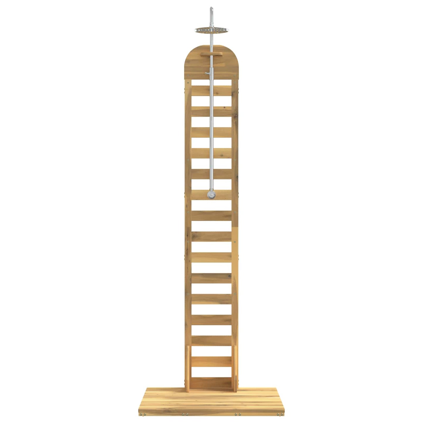vidaXL Εξωτερικό ντους 225 cm Λευκό
