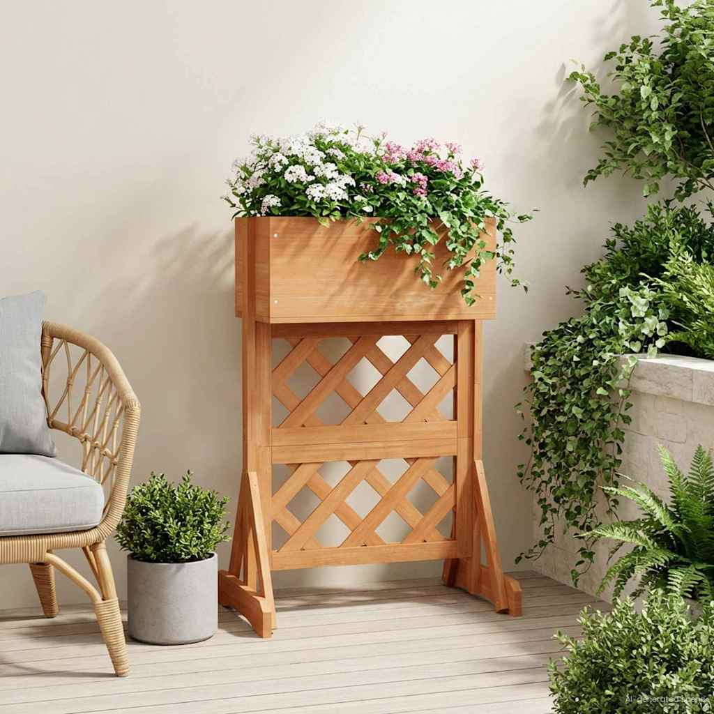 vidaXL Καθέτος κήπος με πέργκολα Πορτοκαλί 48 x 30 x 70,5 εκ