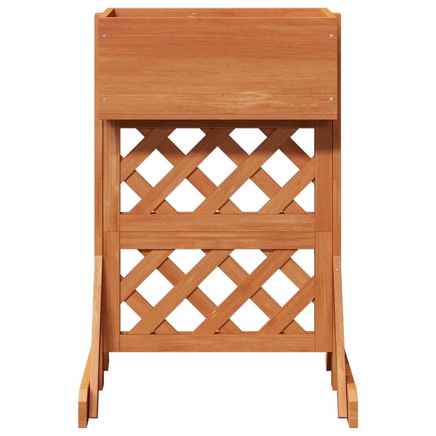 vidaXL Καθέτος κήπος με πέργκολα Πορτοκαλί 48 x 30 x 70,5 εκ
