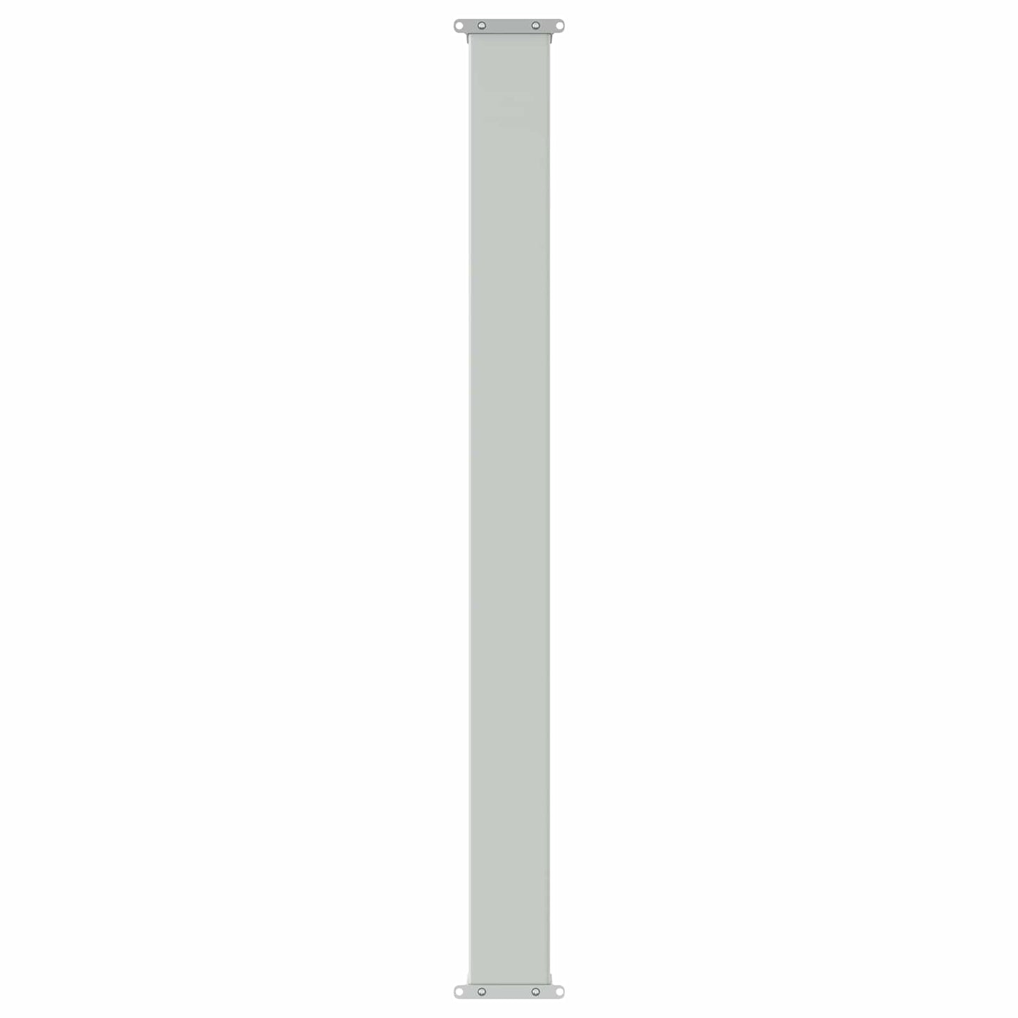vidaXL Ανακλινόμενος Πλευρικός Απλώστρα 500 x 100 cm Πολυεστέρας