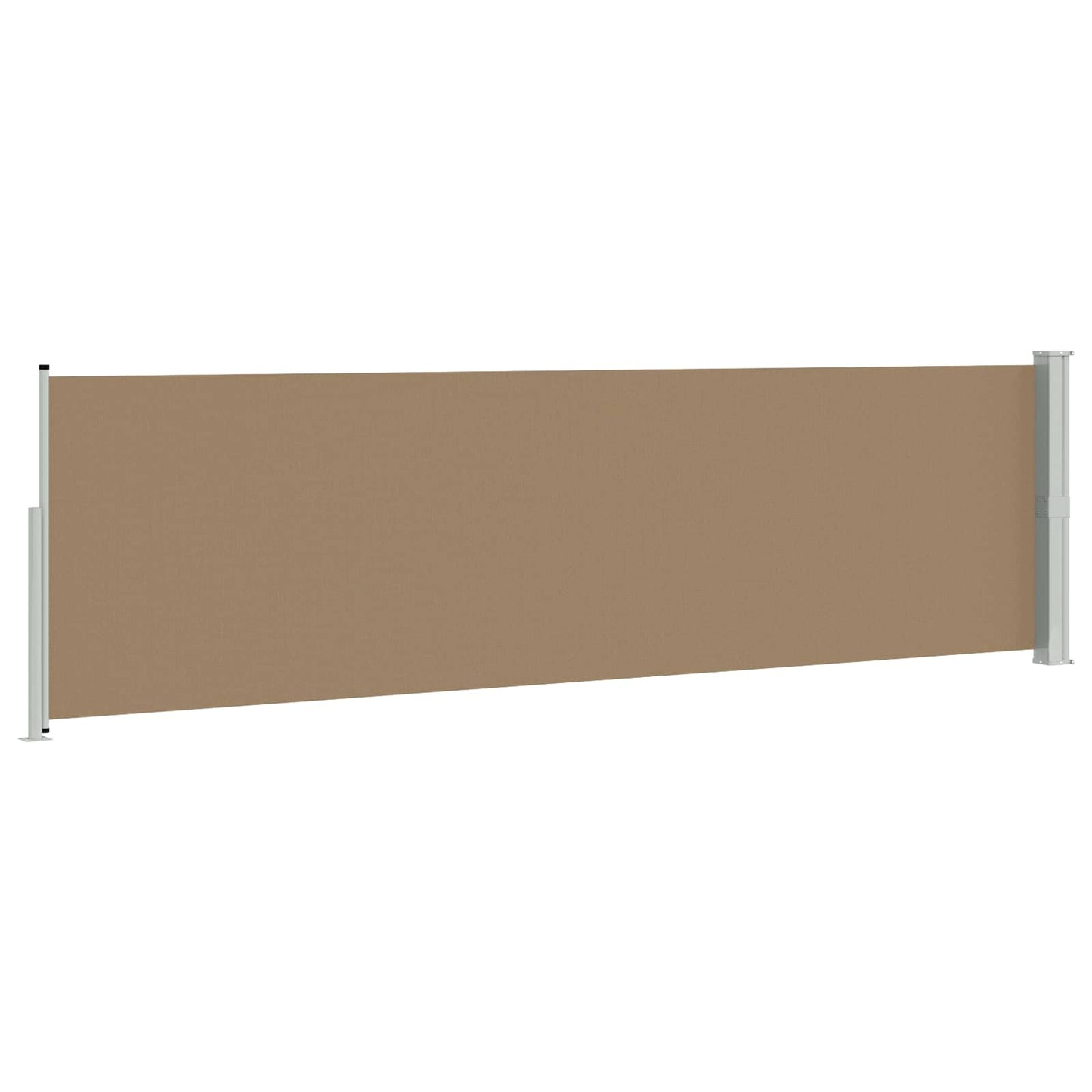 vidaXL Ανακλινόμενος Πλευρικός Απλώστρα 140 x 500 cm Πολυεστέρας