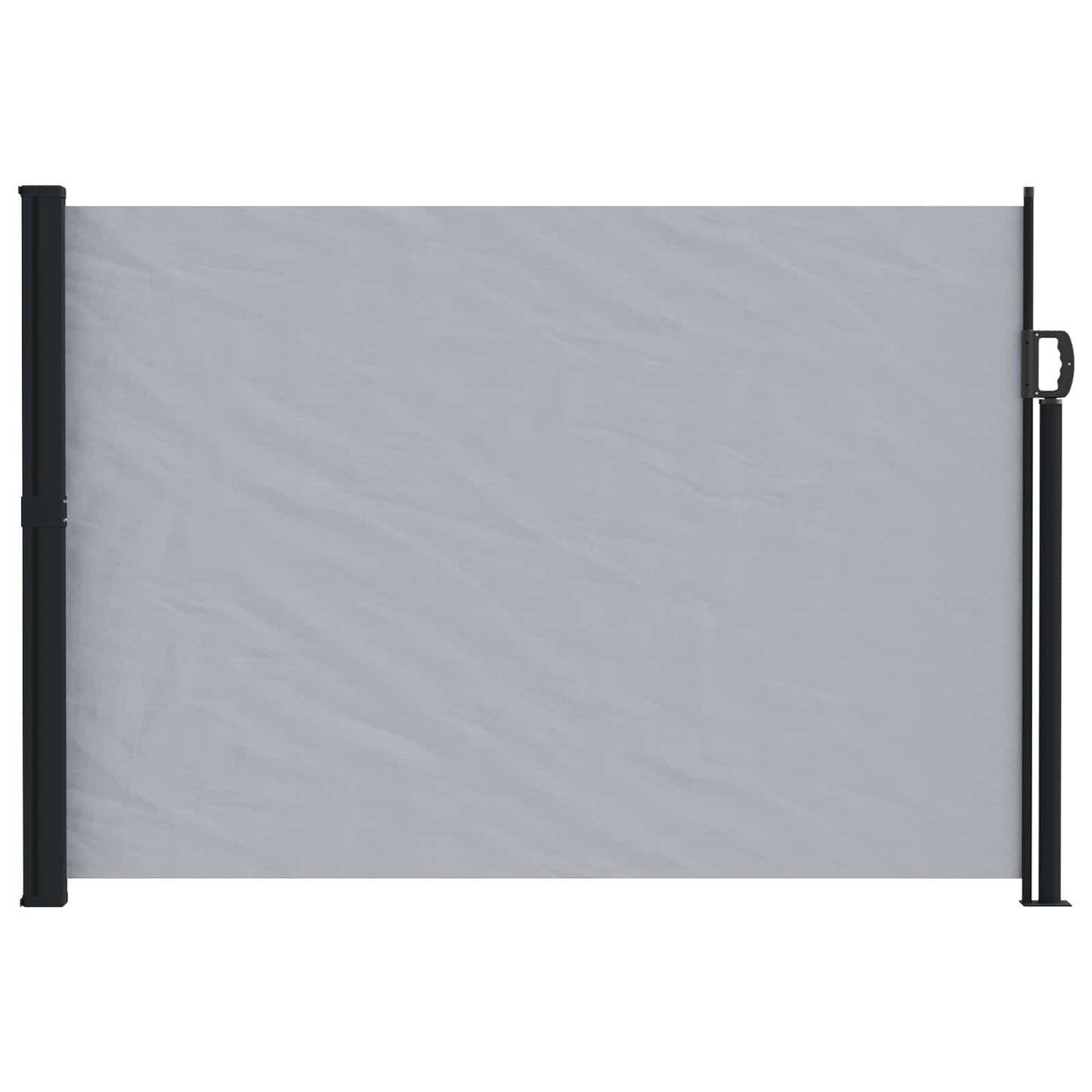 vidaXL Ανακλινόμενος Πλευρικός Απλώστρα 500 x 140 εκ. Πολυεστέρας