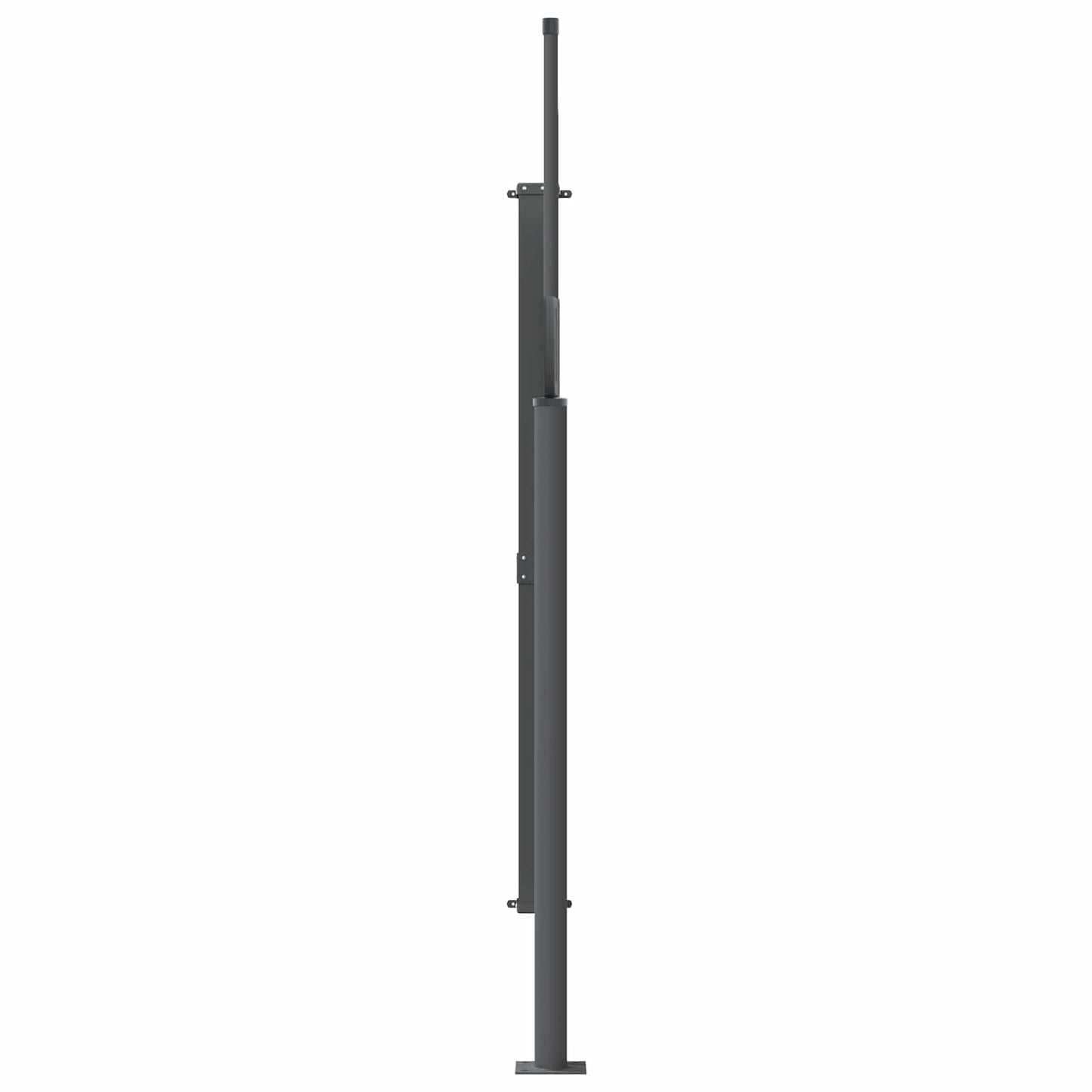 vidaXL Ανακλινόμενος Πλευρικός Απλώστρα 140 x 300 cm