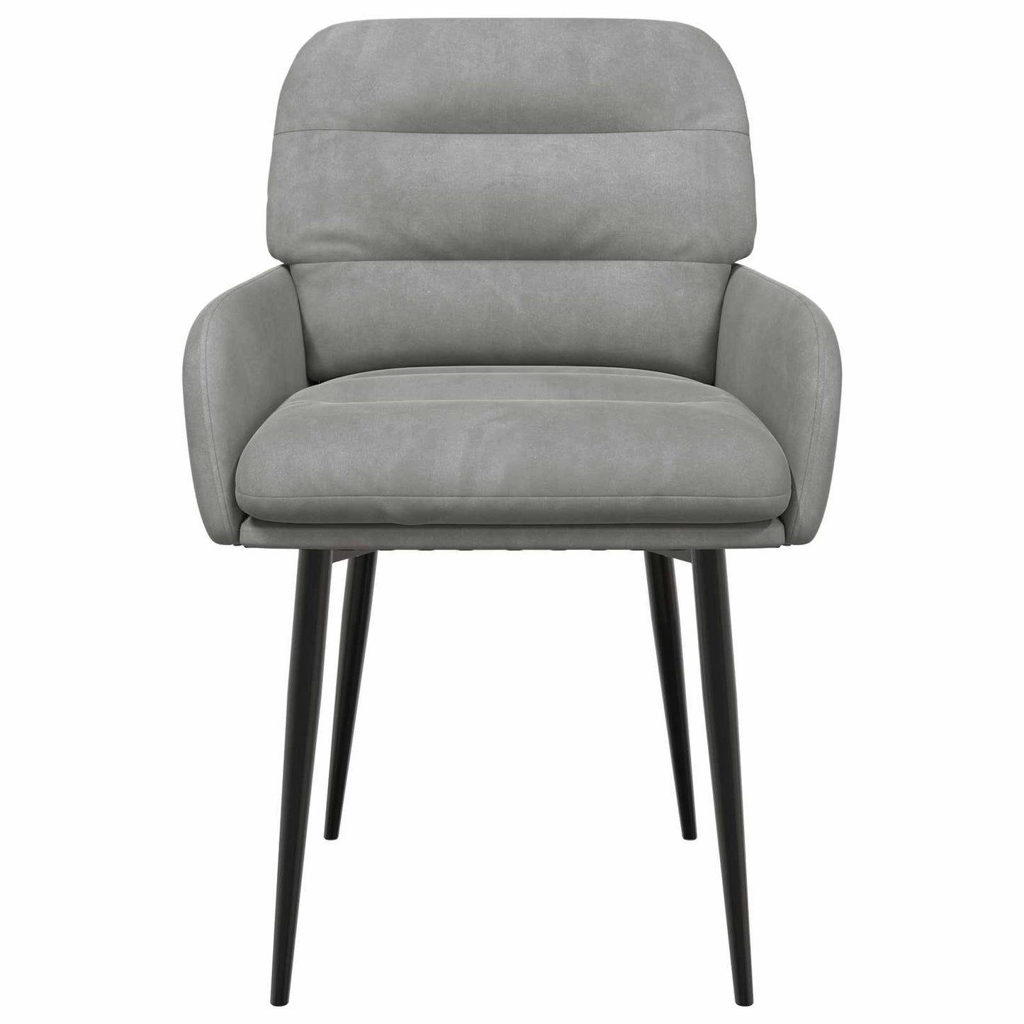vidaXL Καρέκλες φαγητού 6 pcs Βελούδο Ανοιχτό γκρι 59 x 59,5 x 90 εκ