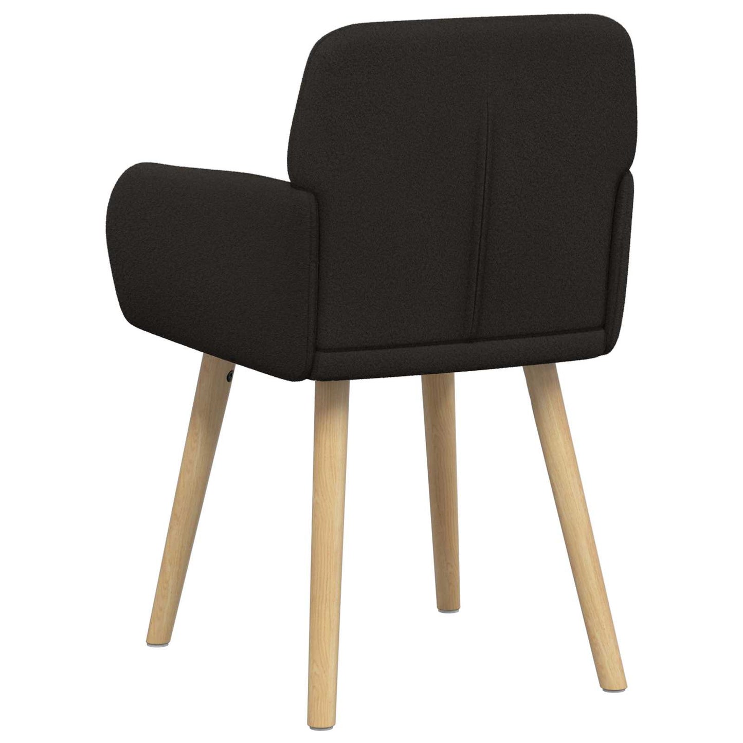 vidaXL Καρέκλες φαγητού 4 pcs Μπουκλέ Μαύρο 59 x 57 x 85 εκ.