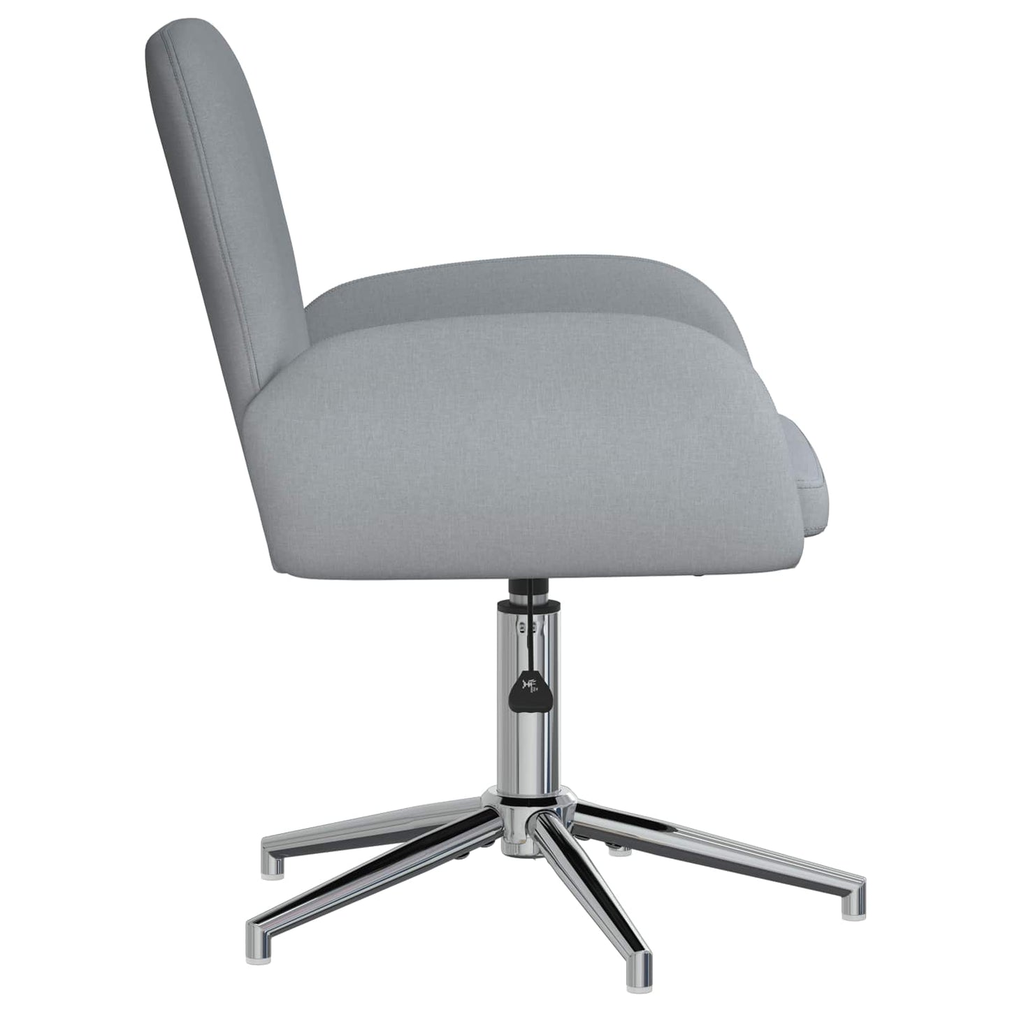vidaXL Καρέκλες Γραφείου με Περιστροφή 2 τμχ. 54 x 58 x 90 εκ. Ύφασμα