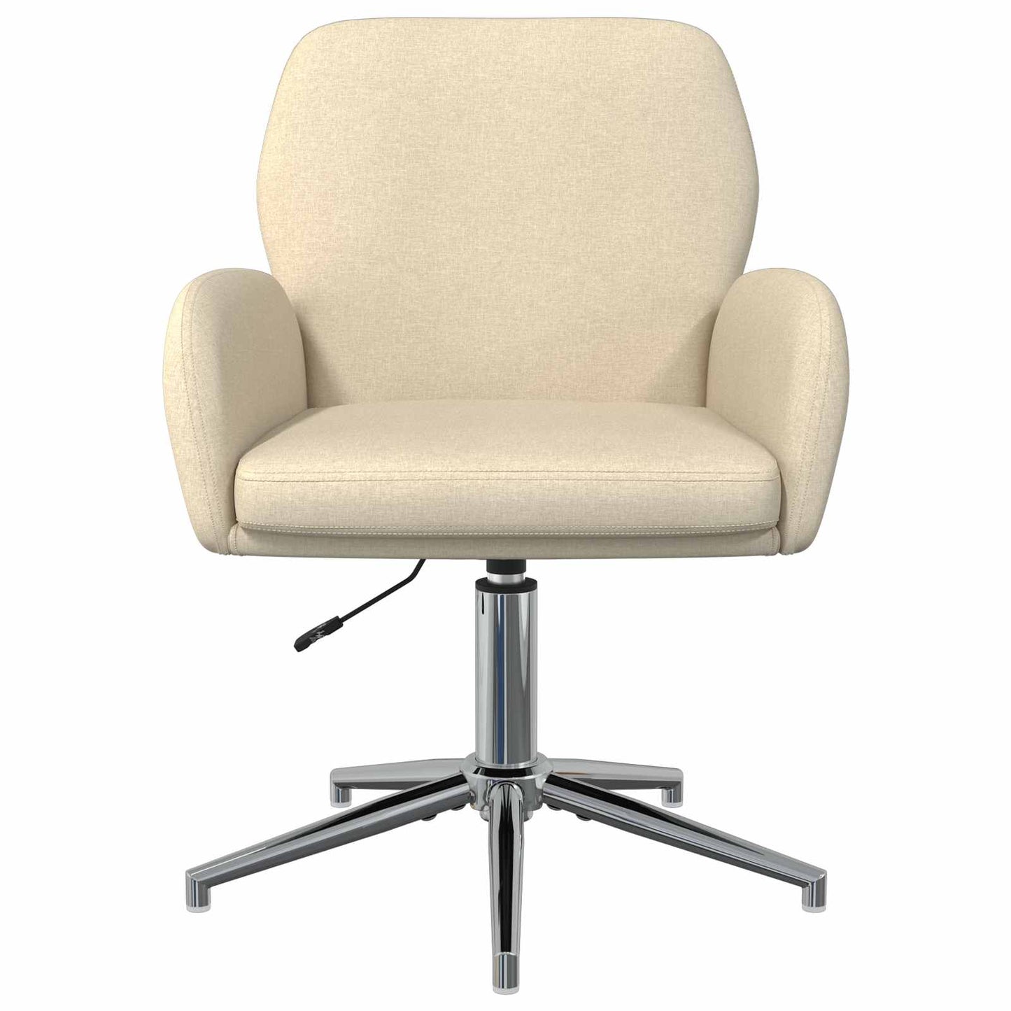 vidaXL Καρέκλες Γραφείου με Περιστροφή 4 τμχ. 54 x 58 x 90 εκ. Κρεμ