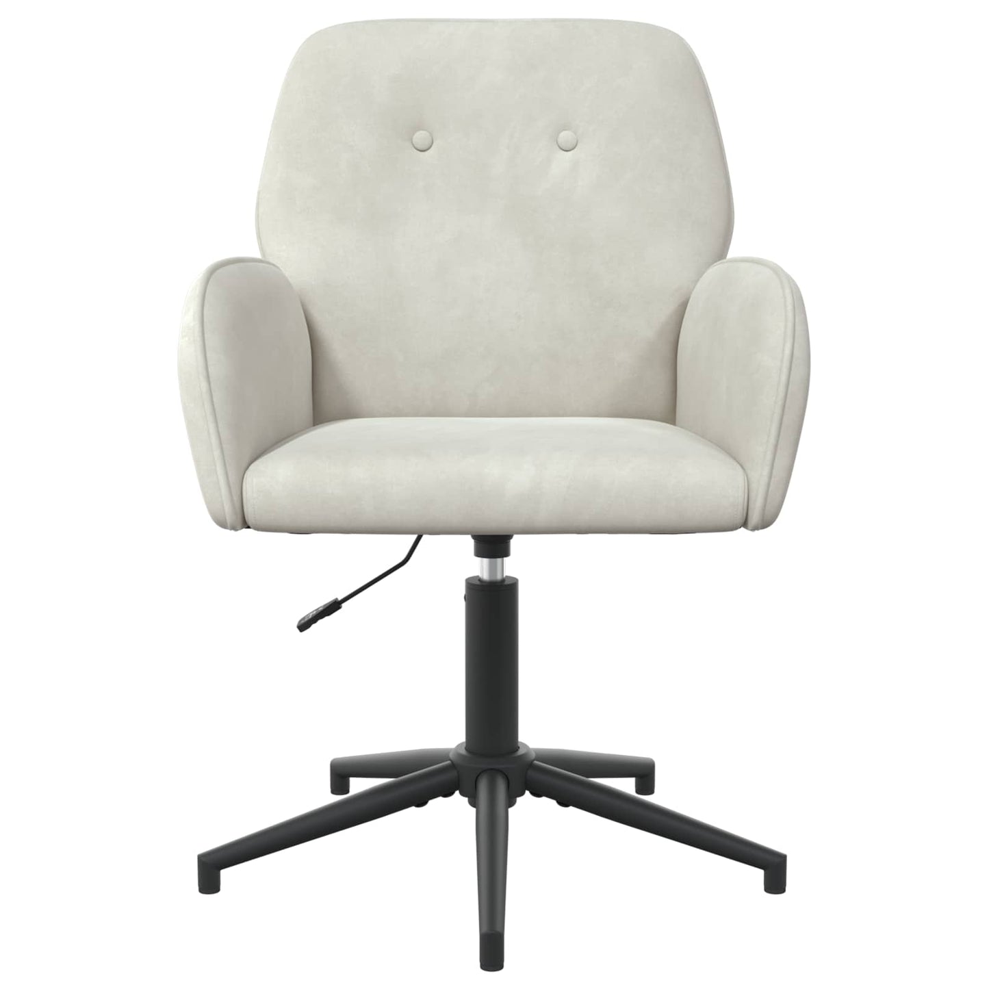 vidaXL Καρέκλες Γραφείου με Περιστροφή 4 τμχ. 54 x 55 x 90 εκ Κρεμ