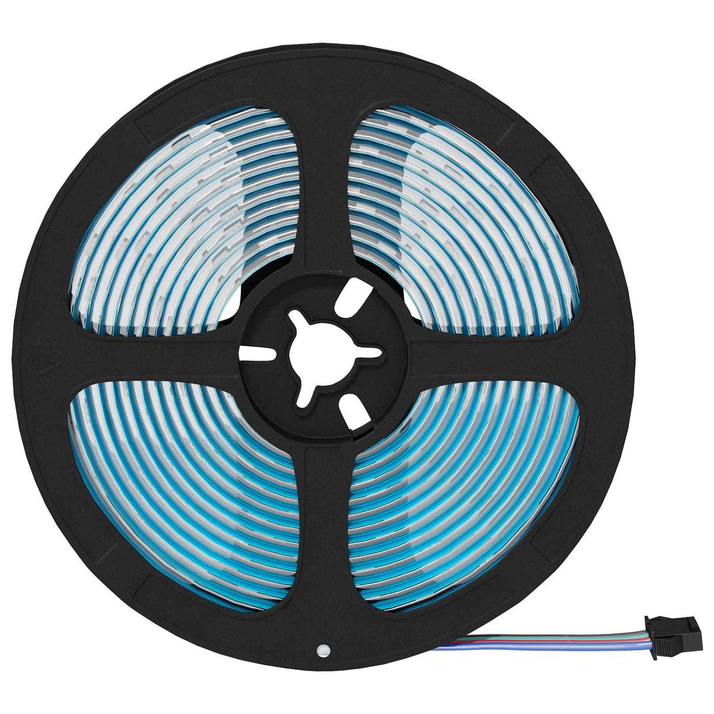 vidaXL Λωρίδα LED 2 τμχ. Μαύρο και Διαφανές Χαλκός και Πλαστικό
