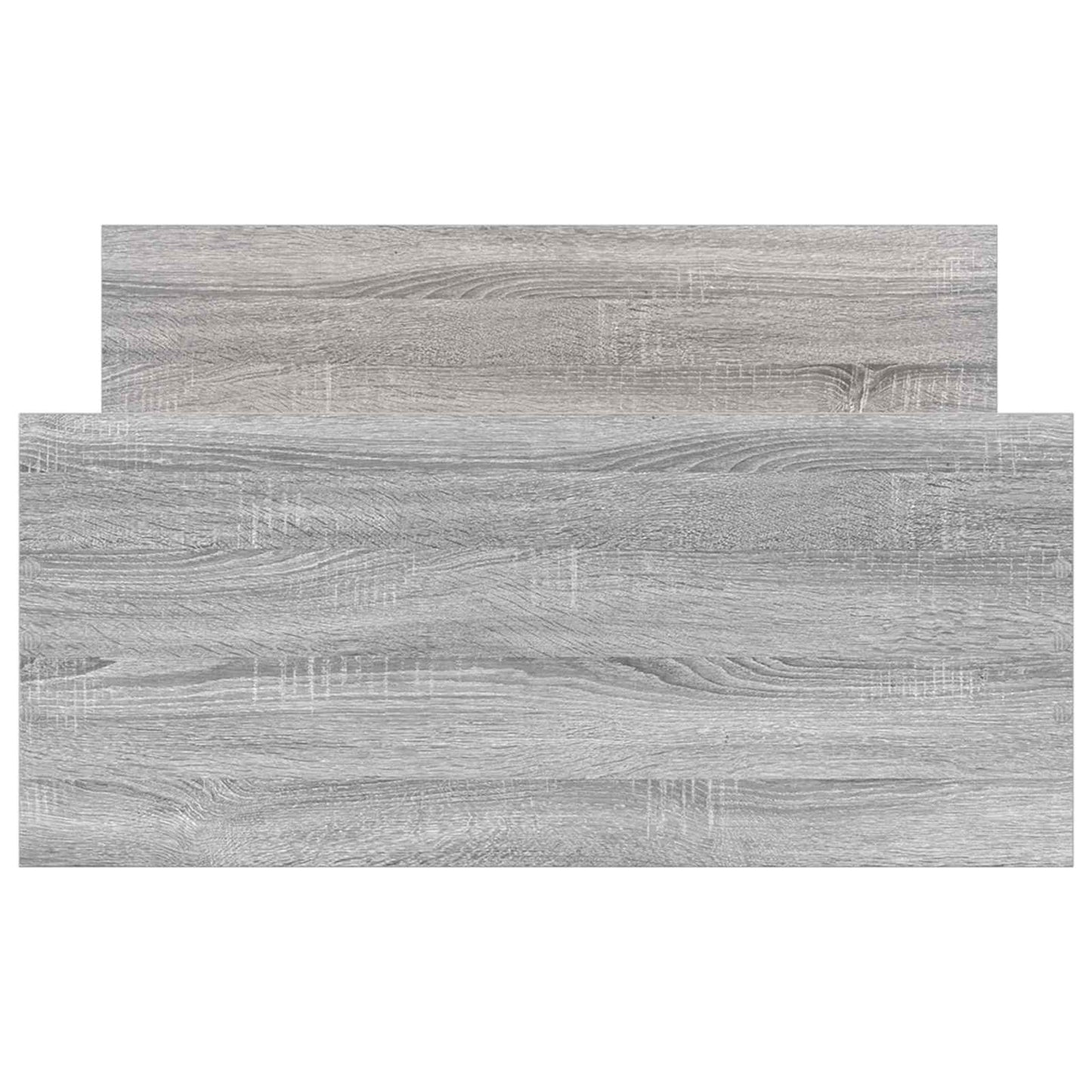 vidaXL Κρεβάτι με Κεφαλάρι Γκρι Sonoma 80 x 200 cm Επεξεργασμένο Ξύλο