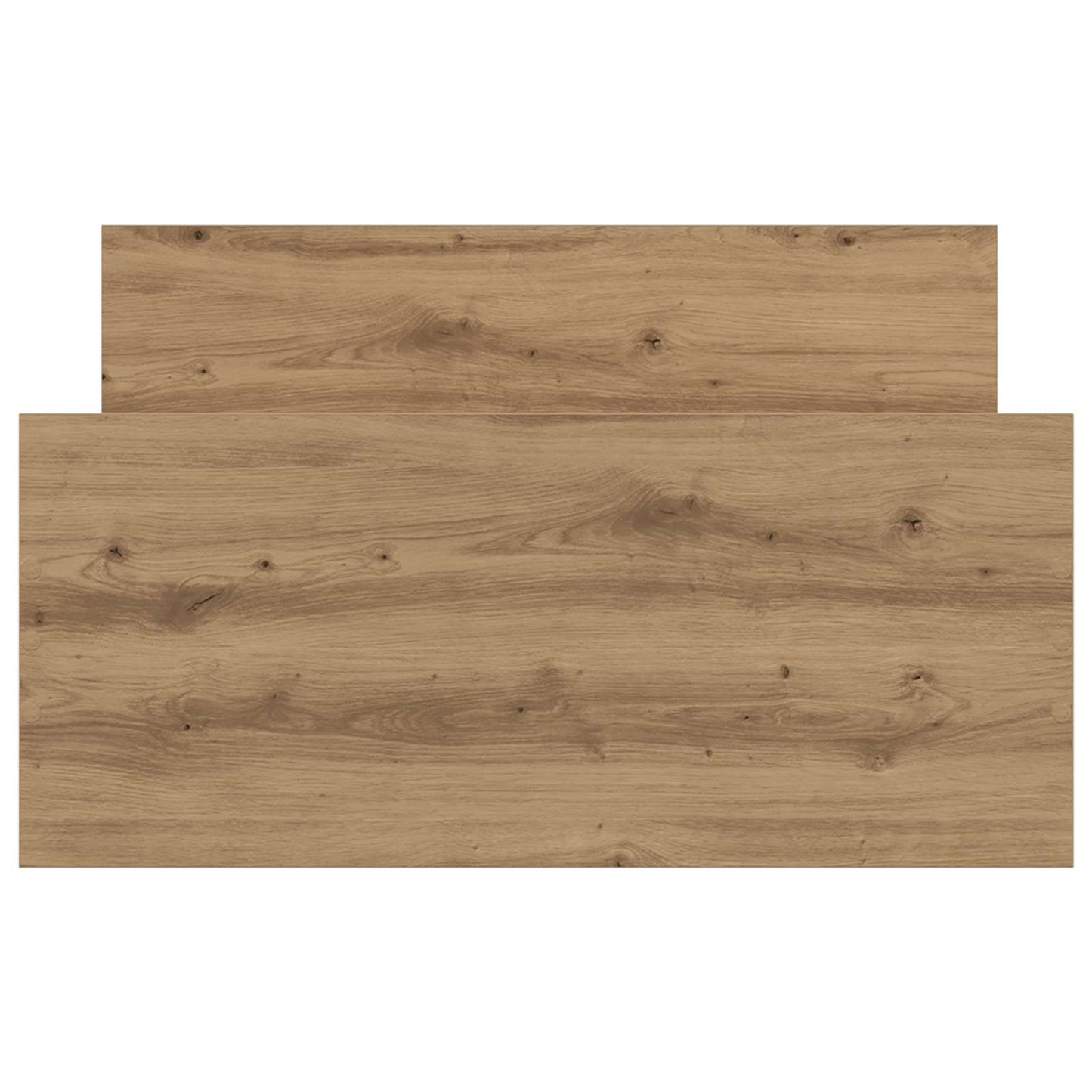 vidaXL Κρεβάτι με Κεφαλάρι Artisan Δρυς 80 x 200 cm Επεξεργασμένο Ξύλο