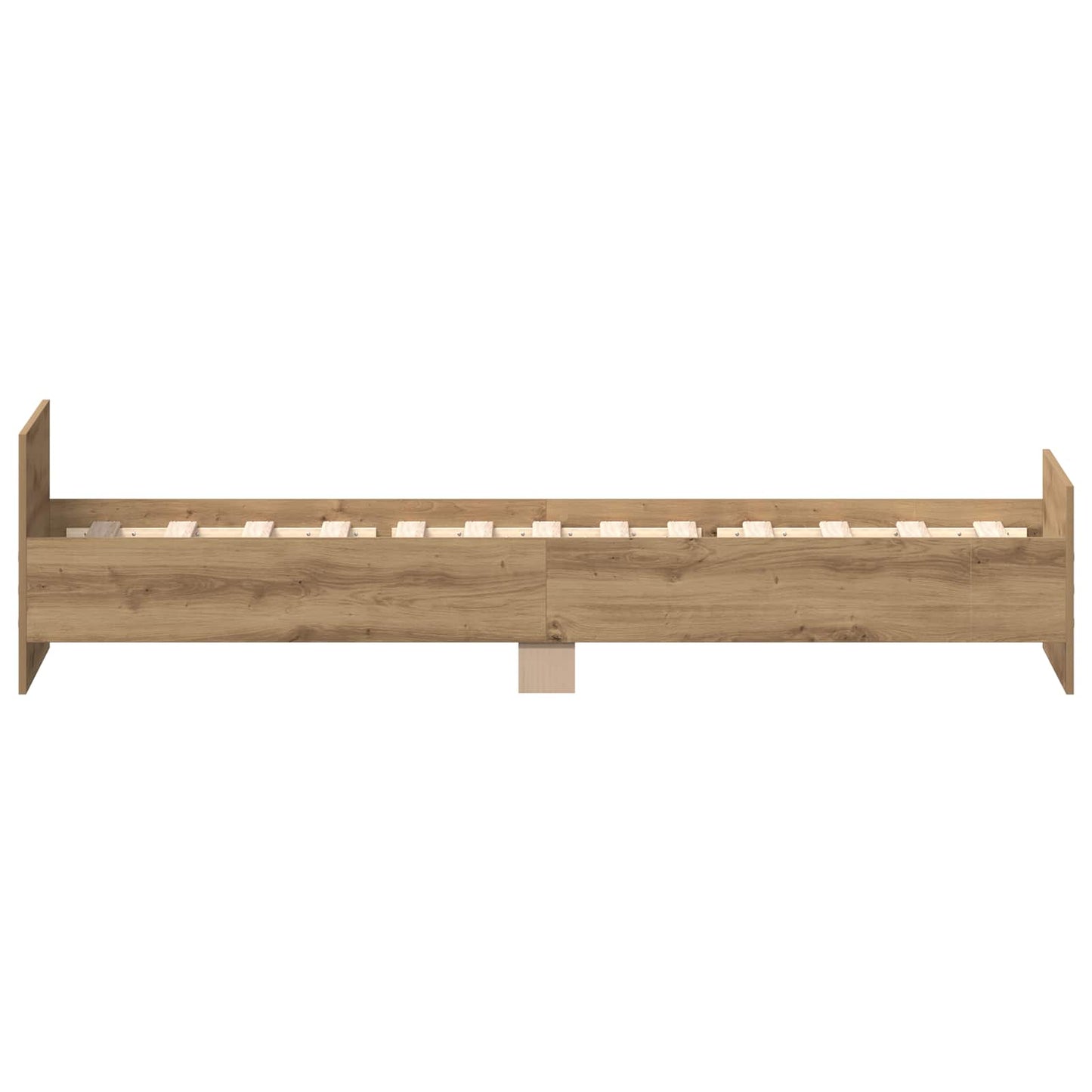 vidaXL Κρεβάτι με Κεφαλάρι Artisan Δρυς 80 x 200 cm Επεξεργασμένο Ξύλο