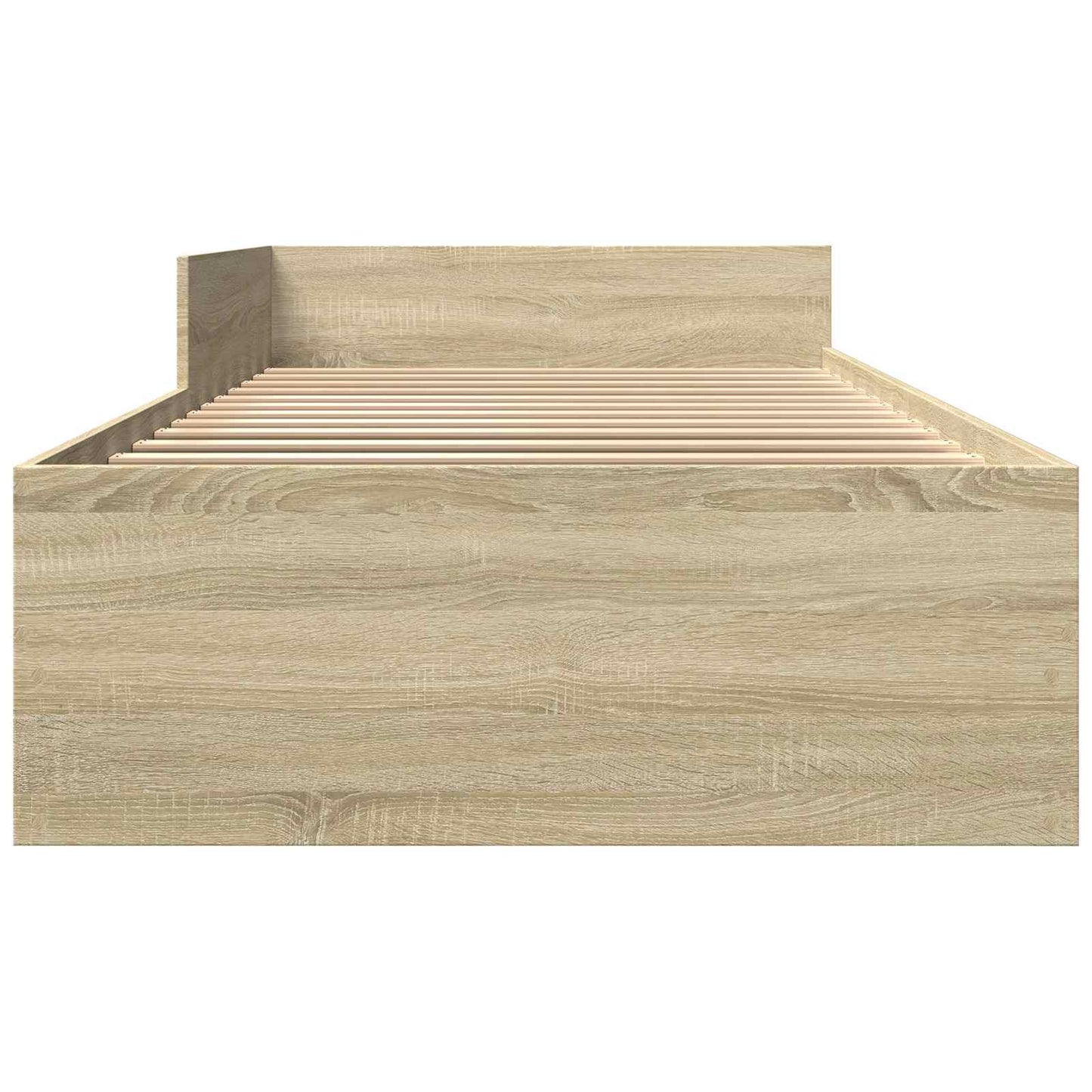 vidaXL Κρεβάτι με Κεφαλάρι Sonoma Δρυς 80 x 200 cm Επεξεργασμένο Ξύλο