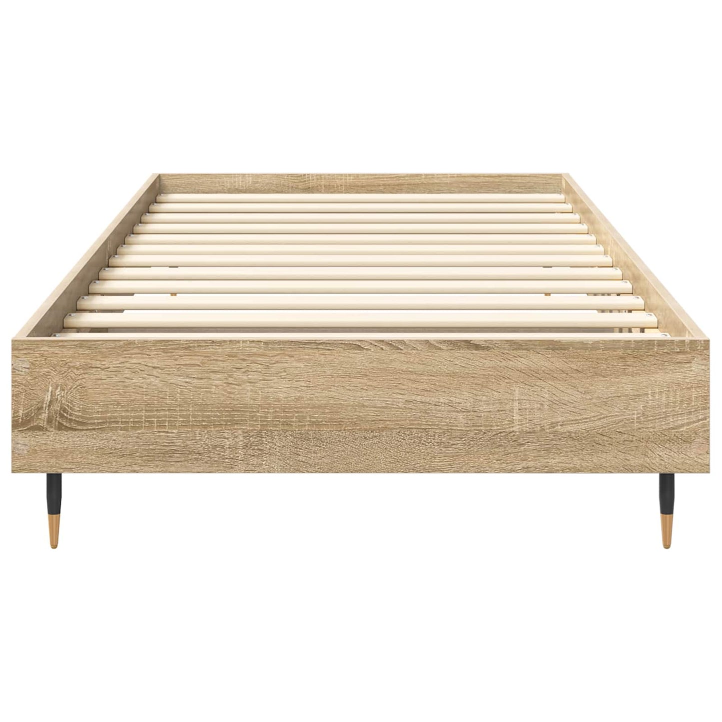 vidaXL Σκελετός Κρεβατιού Sonoma Δρυς 80 x 200 cm Επεξεργασμένο Ξύλο