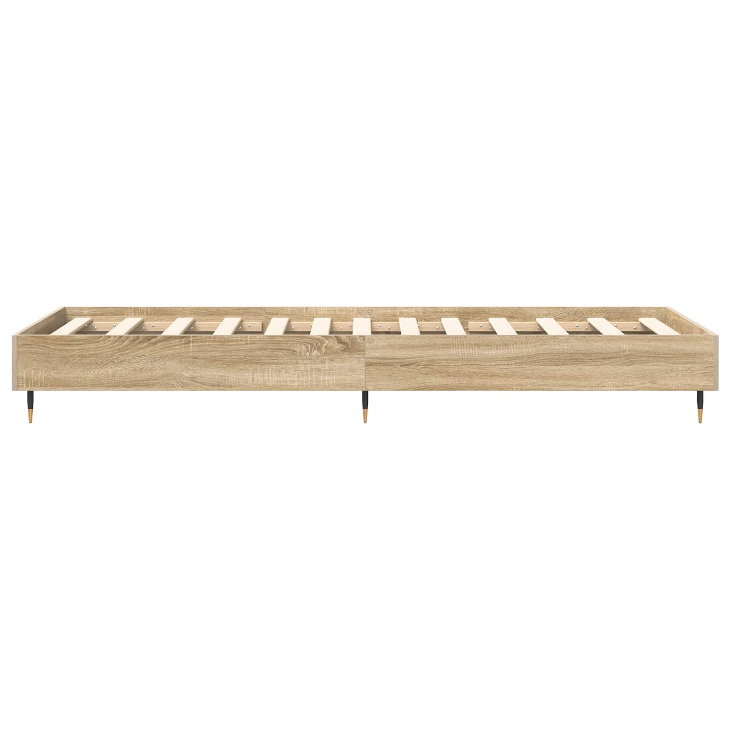 vidaXL Σκελετός Κρεβατιού Sonoma Δρυς 80 x 200 cm Επεξεργασμένο Ξύλο