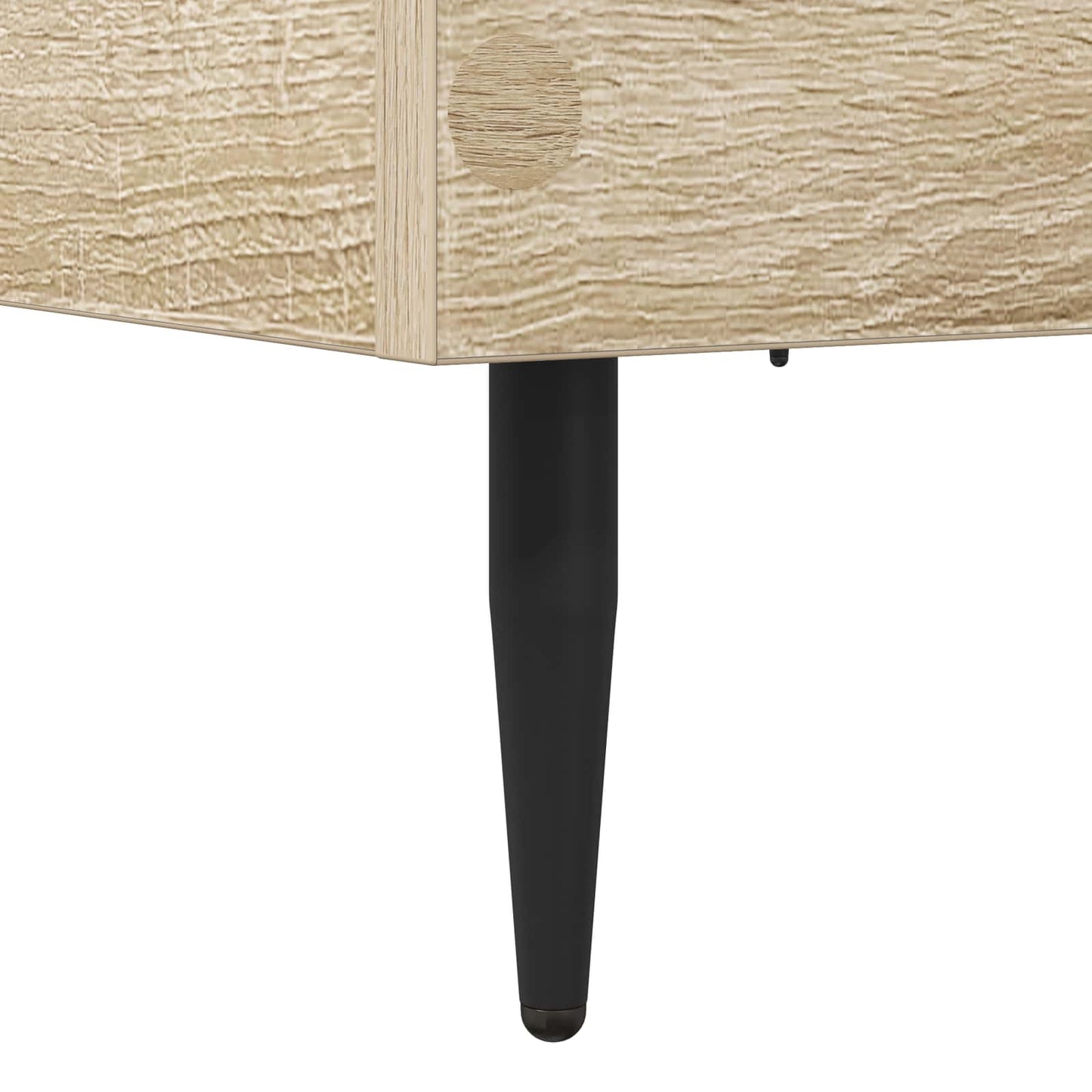 vidaXL Σκελετός Κρεβατιού Sonoma Δρυς 80 x 200 cm Επεξεργασμένο Ξύλο