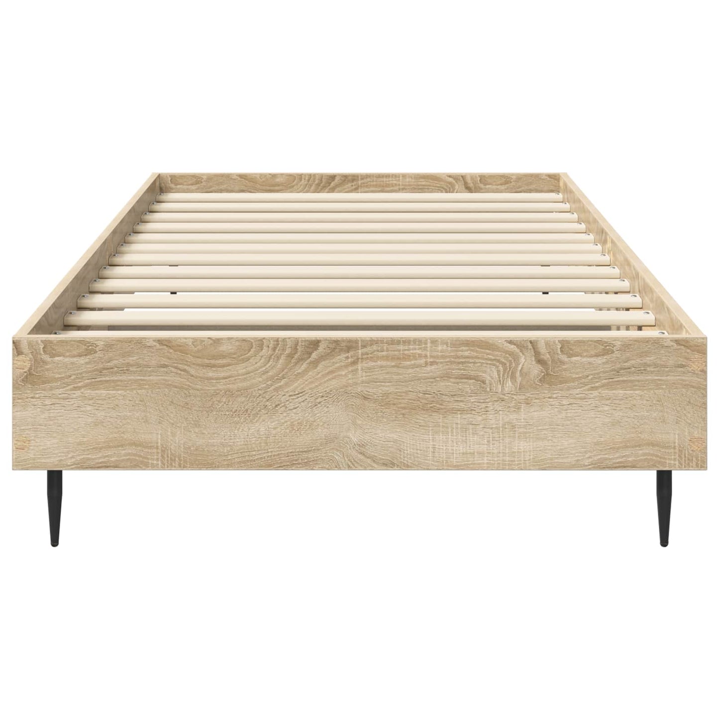 vidaXL Σκελετός Κρεβατιού Sonoma Δρυς 80 x 200 cm Επεξεργασμένο Ξύλο