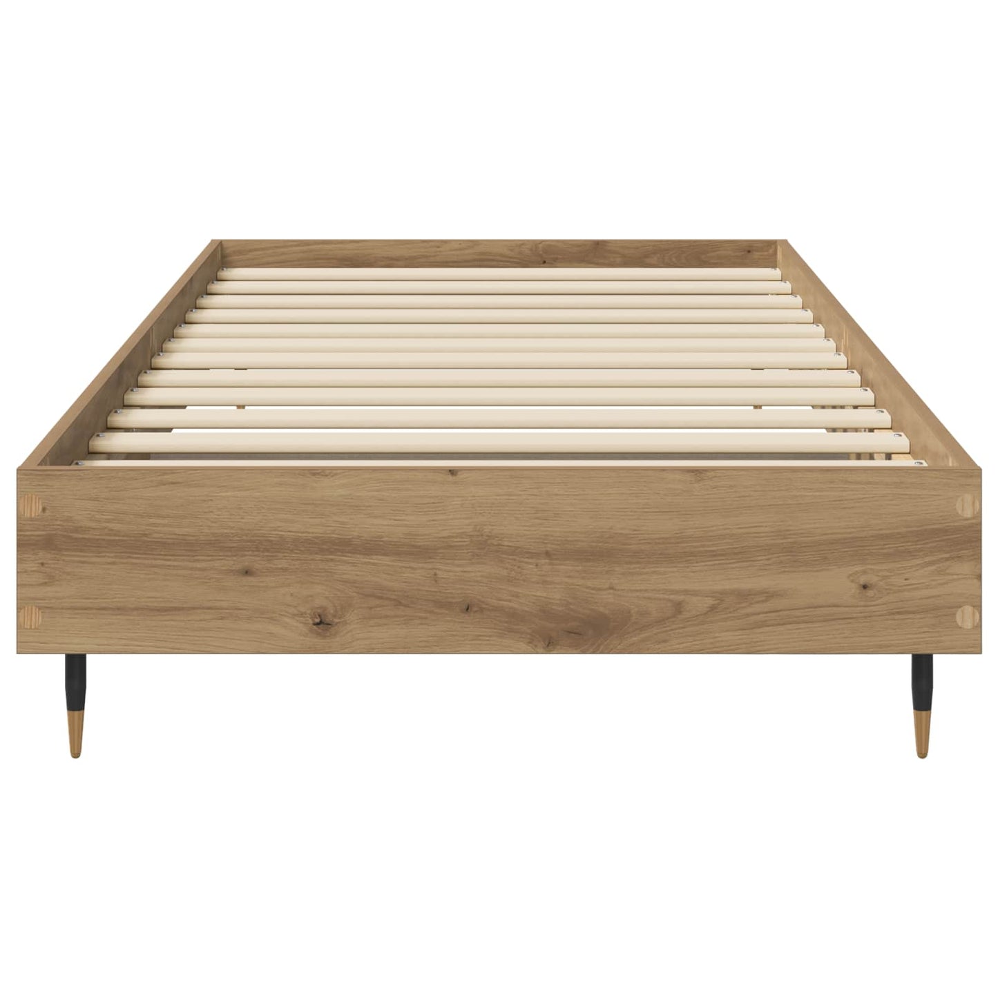 vidaXL Σκελετός Κρεβατιού Artisian Δρυς 80 x 200 cm Επεξεργασμένο Ξύλο