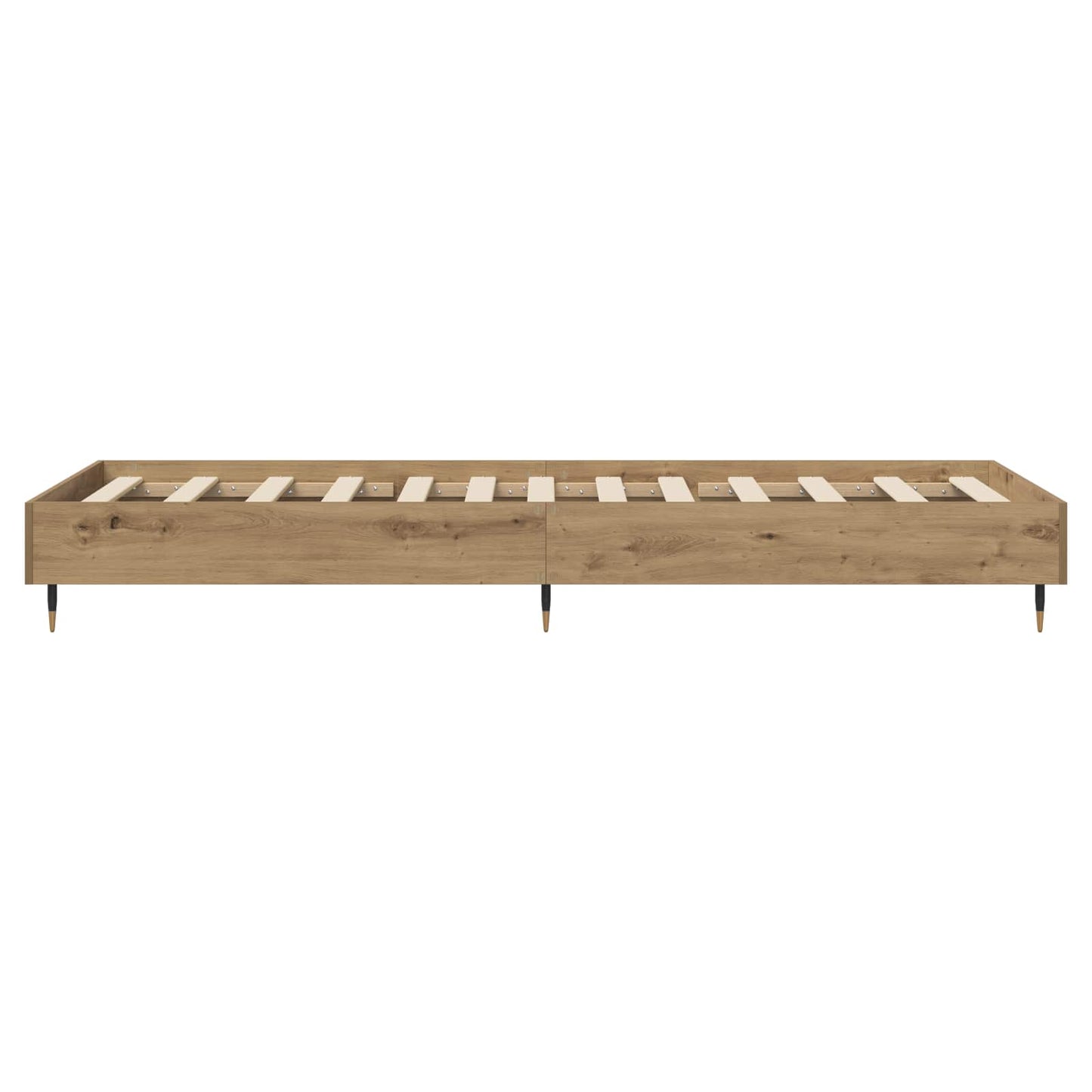 vidaXL Σκελετός Κρεβατιού Artisian Δρυς 80 x 200 cm Επεξεργασμένο Ξύλο