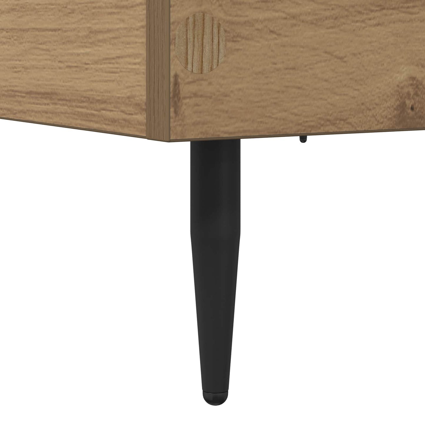 vidaXL Σκελετός Κρεβατιού Artisian Δρυς 80 x 200 cm Επεξεργασμένο Ξύλο