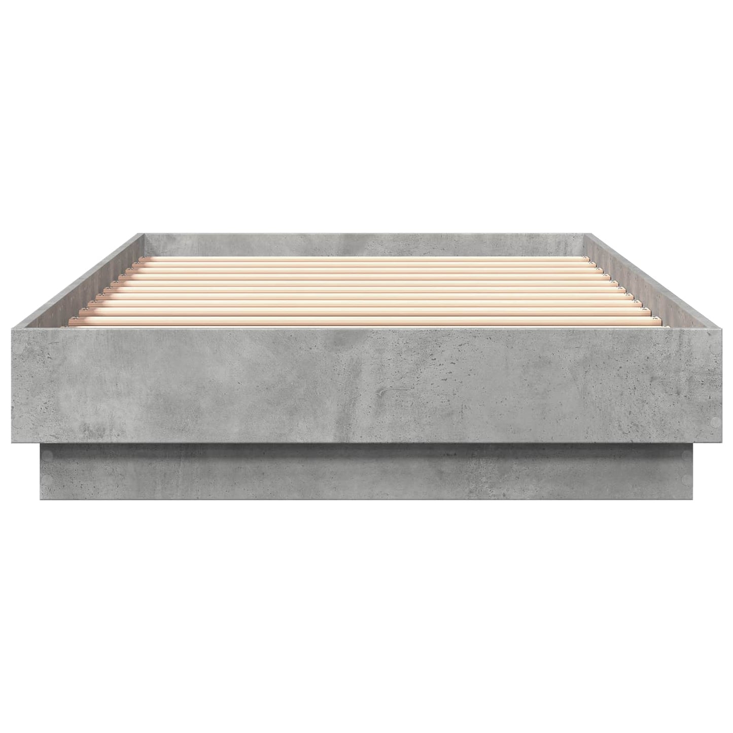 vidaXL Κρεβάτι δαπέδου Γκρι Σκυροδέματος 80 x 200 cm