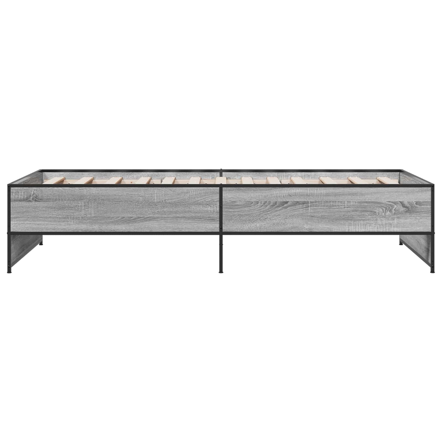 vidaXL Σκελετός Κρεβατιού Γκρι Sonoma 80 x 200 cm Επεξεργασμένο Ξύλο