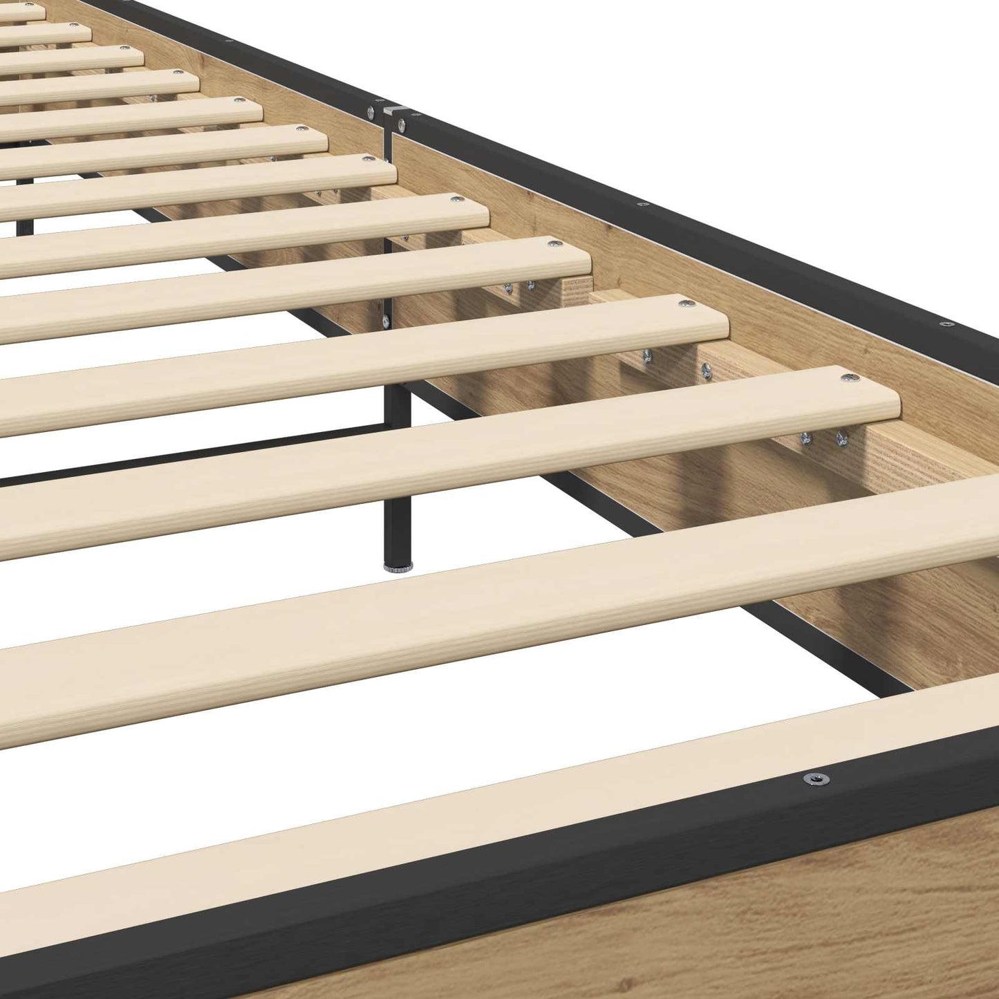 vidaXL Κρεβάτι με Κεφαλάρι Artisian Δρυς 80 x 200 cm