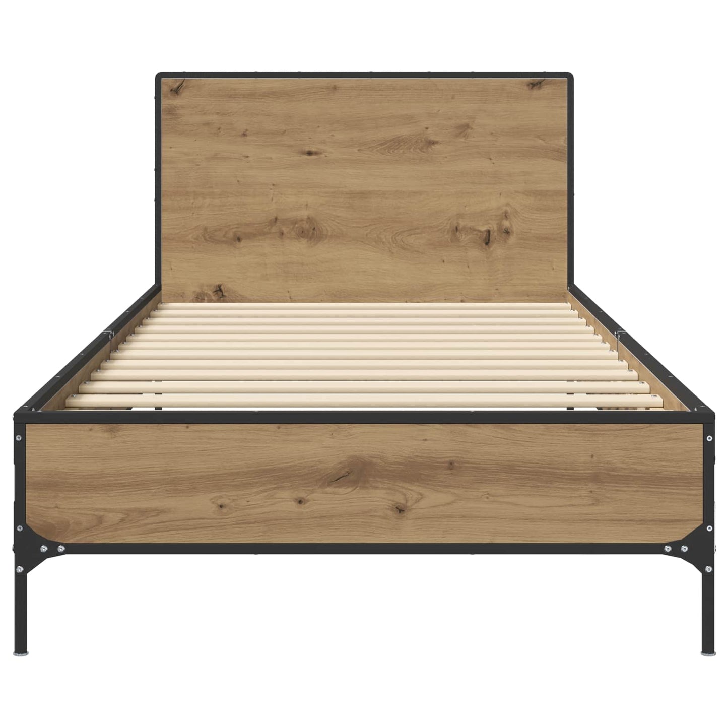 vidaXL Κρεβάτι με Κεφαλάρι Artisian Δρυς 80 x 200 cm