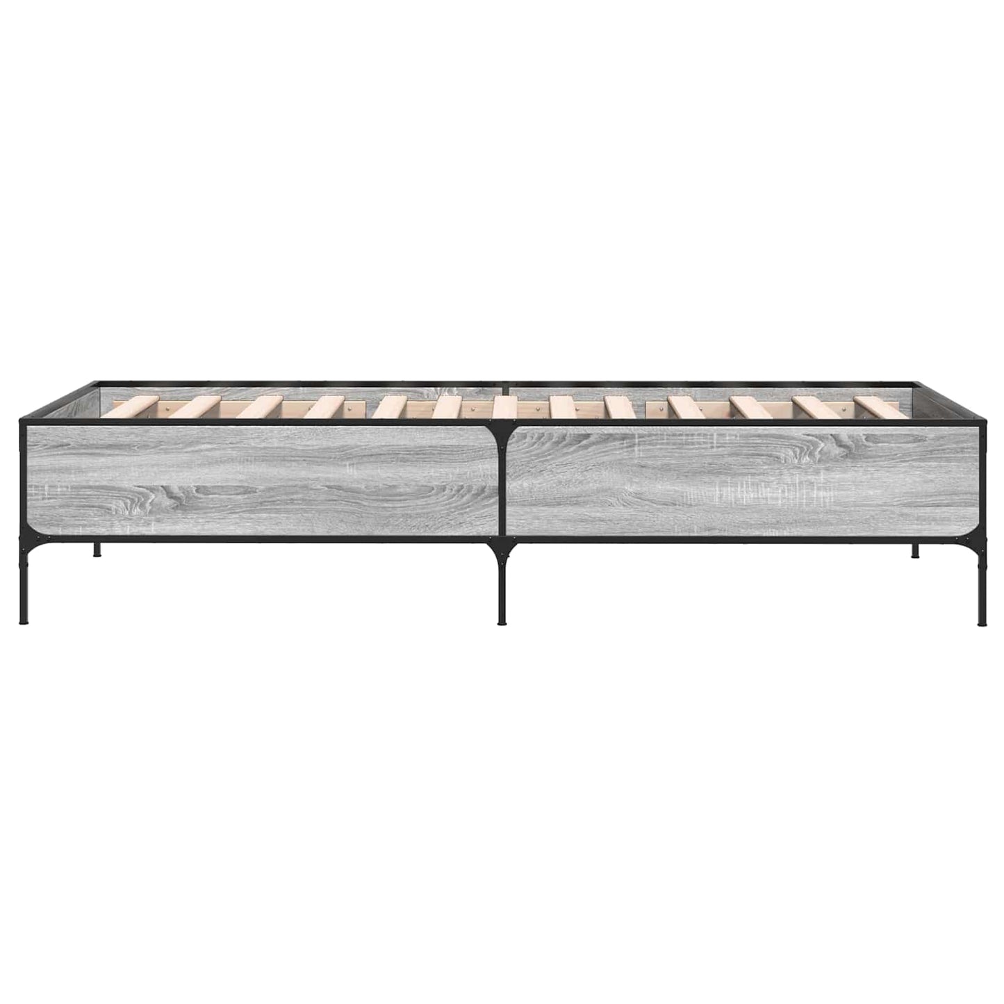 vidaXL Σκελετός Κρεβατιού Γκρι Sonoma 80 x 200 cm Επεξεργασμένο Ξύλο