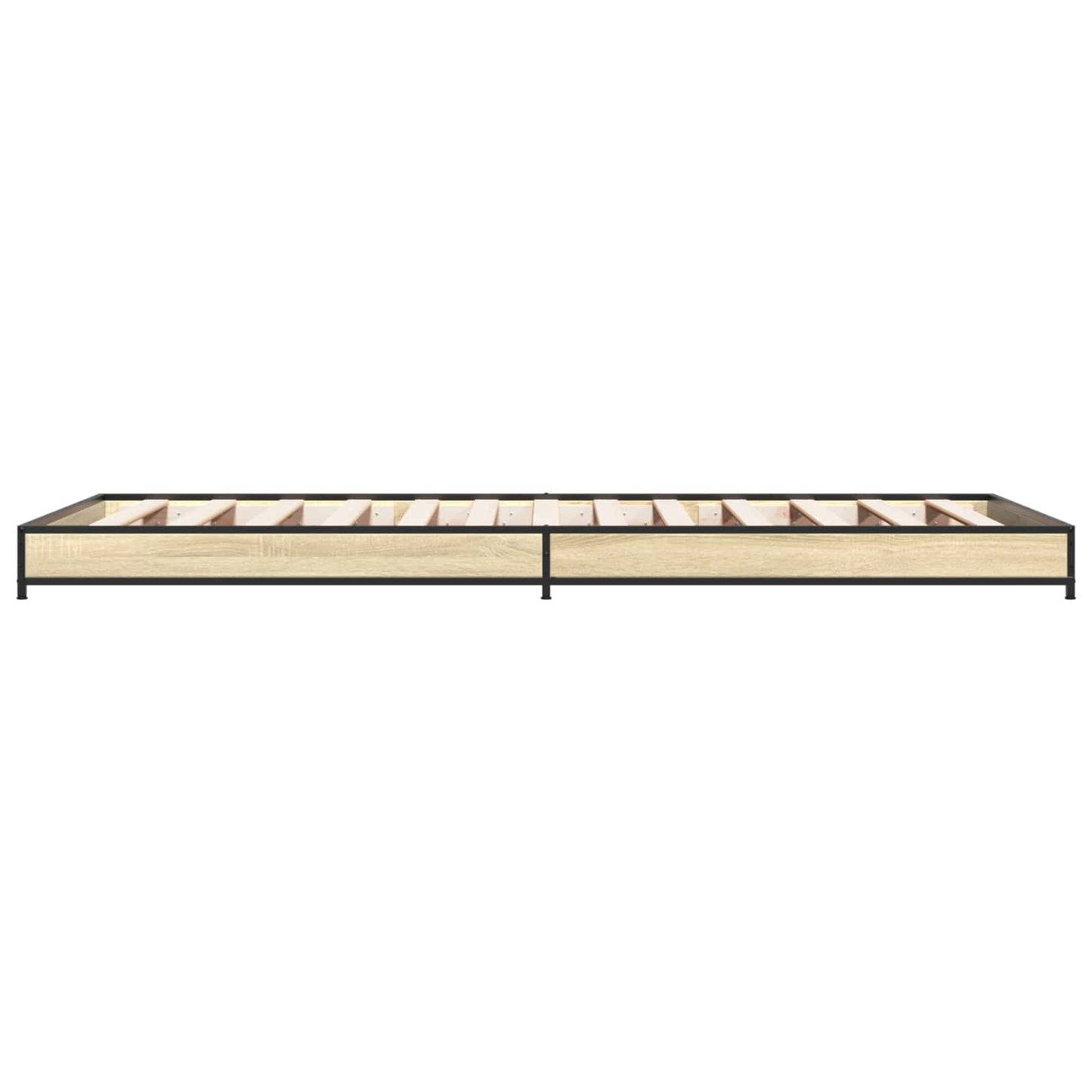 vidaXL Σκελετός Κρεβατιού Sonoma Δρυς 80 x 200 cm Επεξεργασμένο Ξύλο