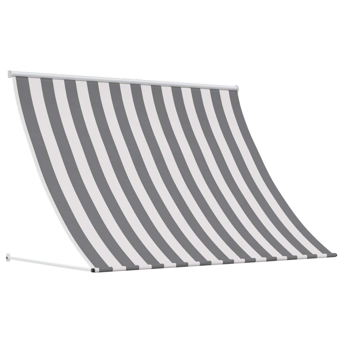 vidaXL Αντιανεμικό Γκρι και Λευκό 150 x 150 cm