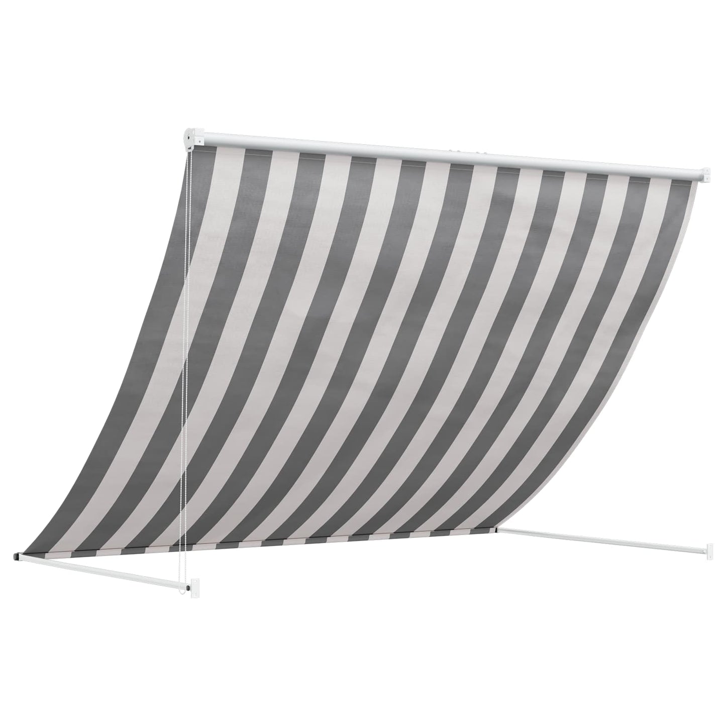 vidaXL Αντιανεμικό 400 x 150 cm Γκρι και Λευκό