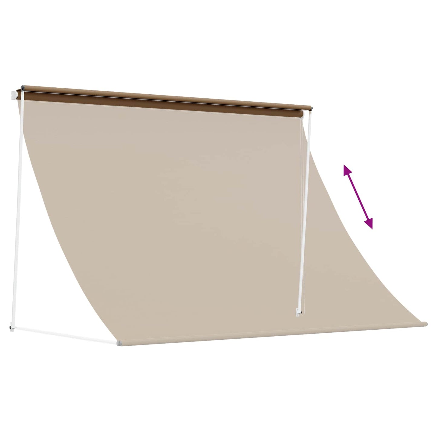 vidaXL Αντιανεμικό Μπεζ 400 x 150 cm
