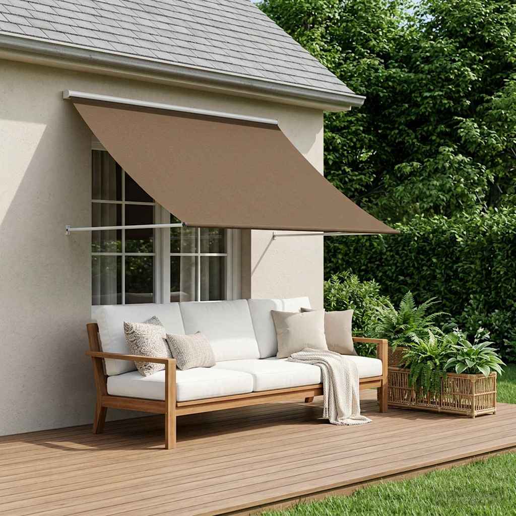 vidaXL Αντιανεμικό Taupe 300 x 150 cm