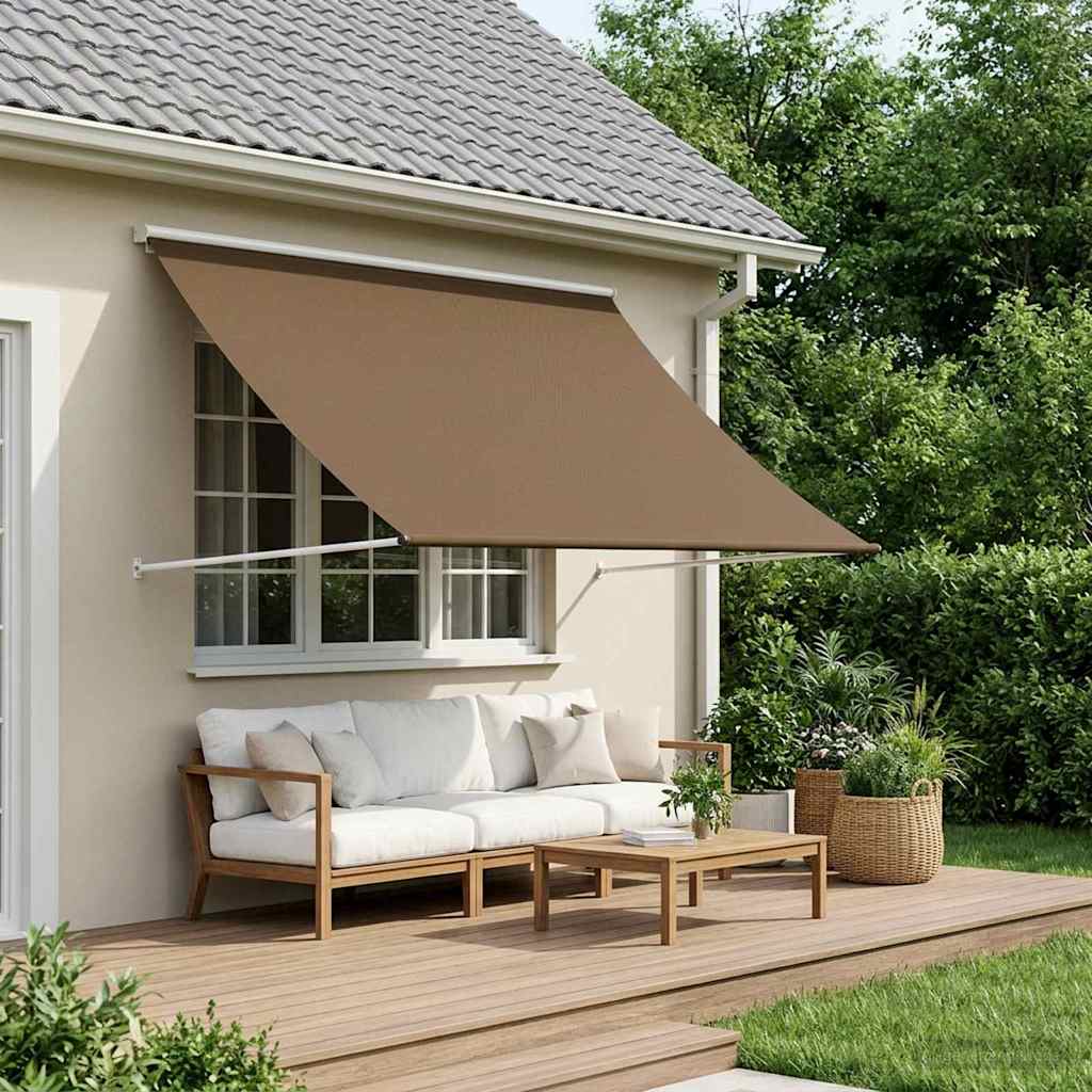 vidaXL Αντιανεμικό Taupe 350 x 150 cm