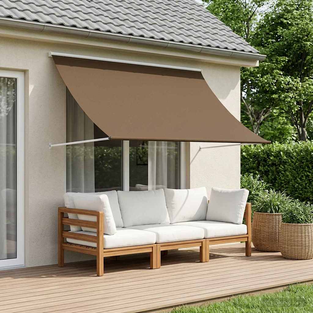 vidaXL Αντιανεμικό Taupe 400 x 150 cm