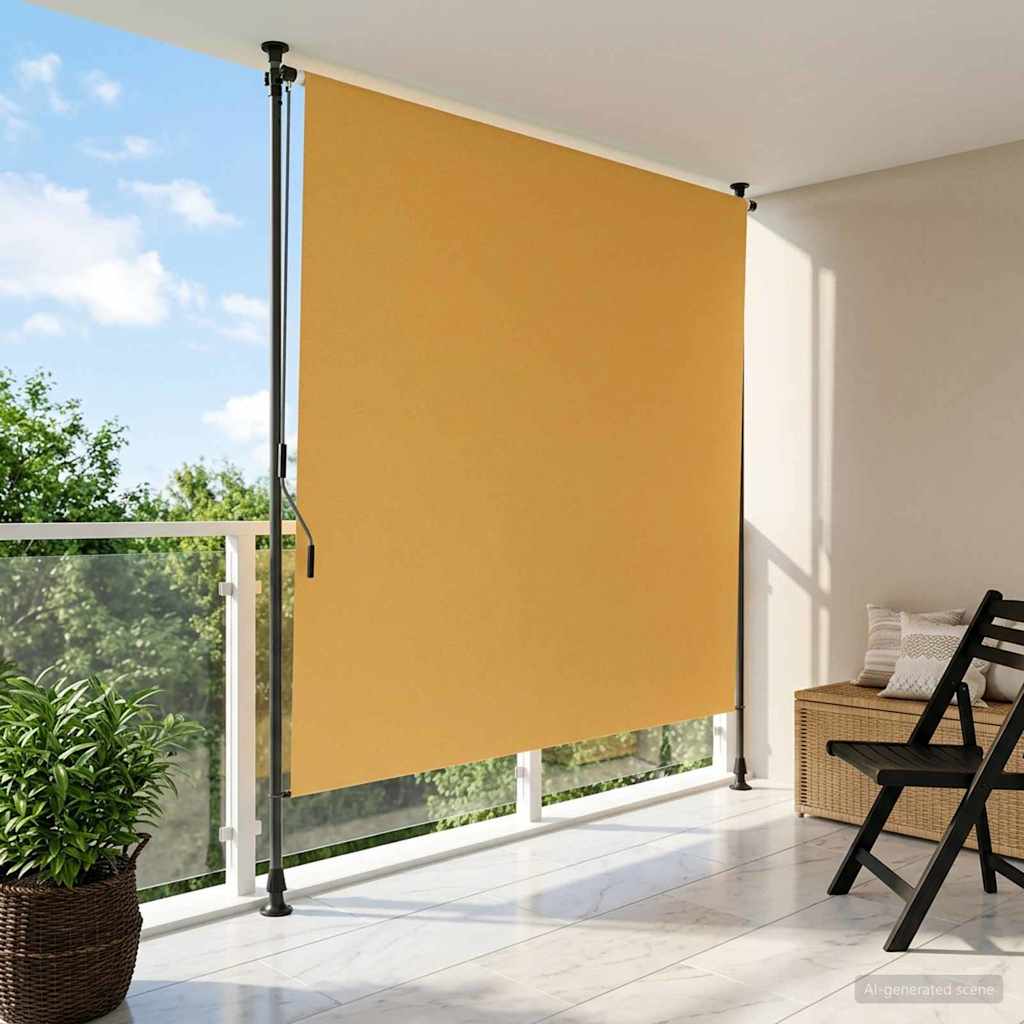 vidaXL Εξωτερικό ρολό Άμμος 150 x 270 cm