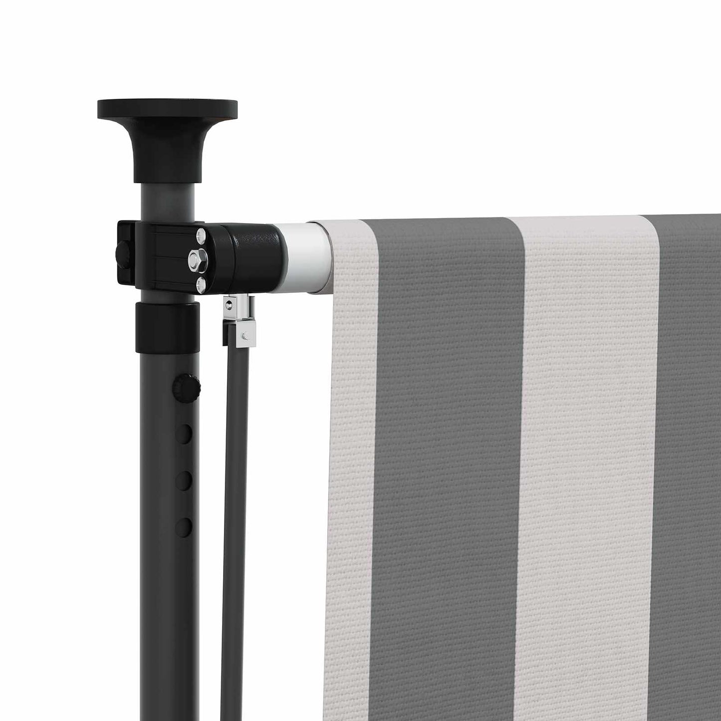 vidaXL Εξωτερικό ρολό Γκρι και Λευκό 100 x 270 cm