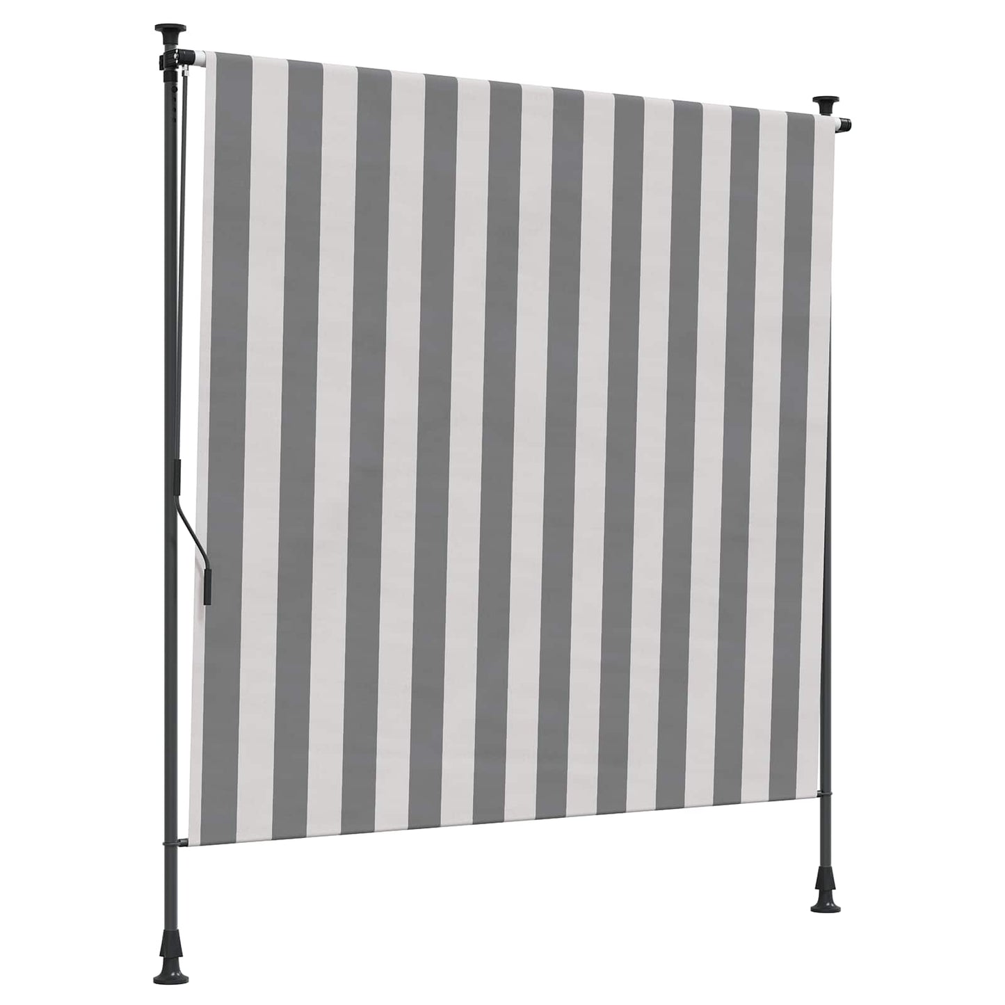 vidaXL Εξωτερικό ρολό Γκρι και Λευκό 100 x 270 cm
