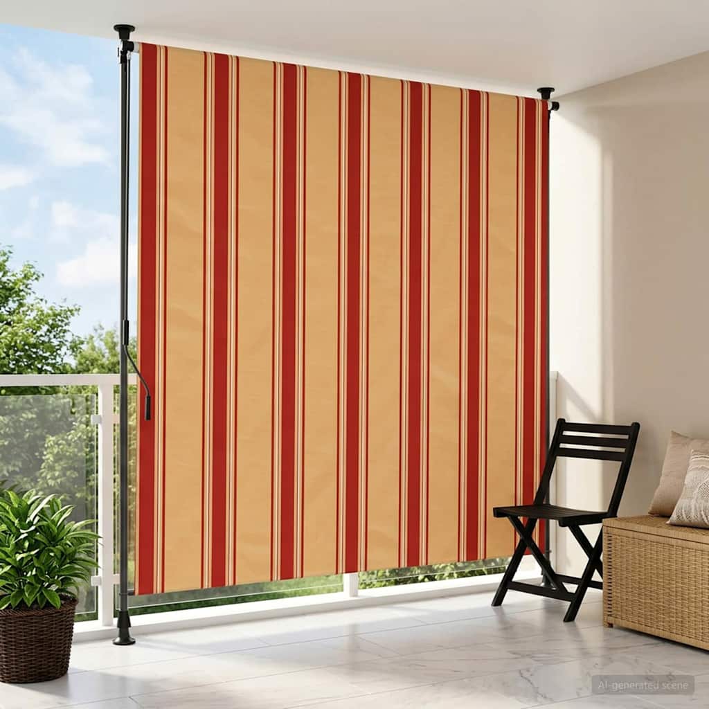 vidaXL Εξωτερικό ρολό Πολύχρωμο 120 x 270 cm