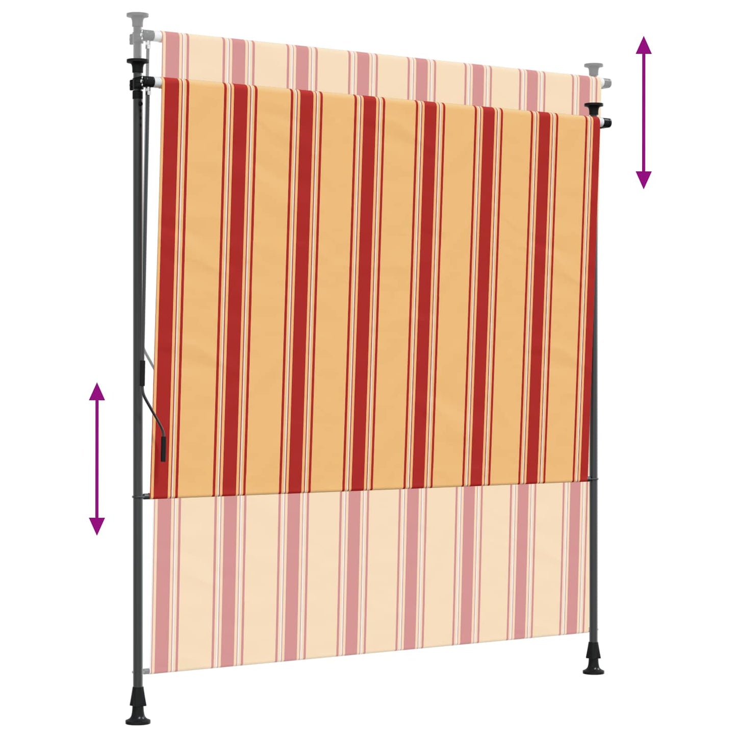 vidaXL Εξωτερικό ρολό Πολύχρωμο 200 x 270 cm