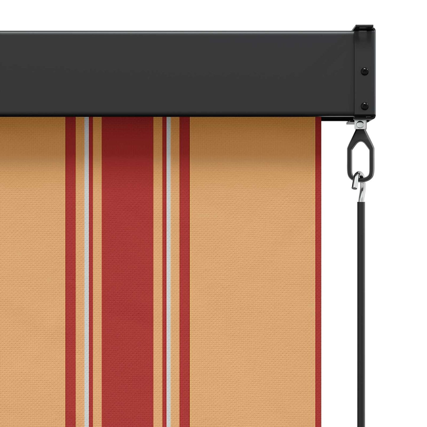 vidaXL Ρόλερ Πολύχρωμο 80 x 250 cm Ύφασμα και Αλουμίνιο