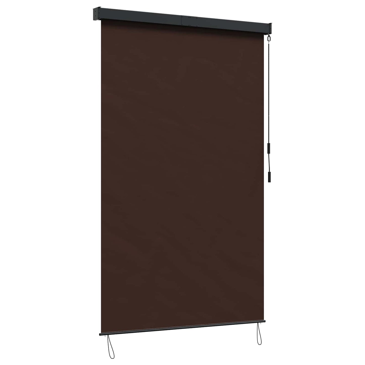 vidaXL Ρόλερ Καφέ 120 x 250 cm Ύφασμα και Αλουμίνιο